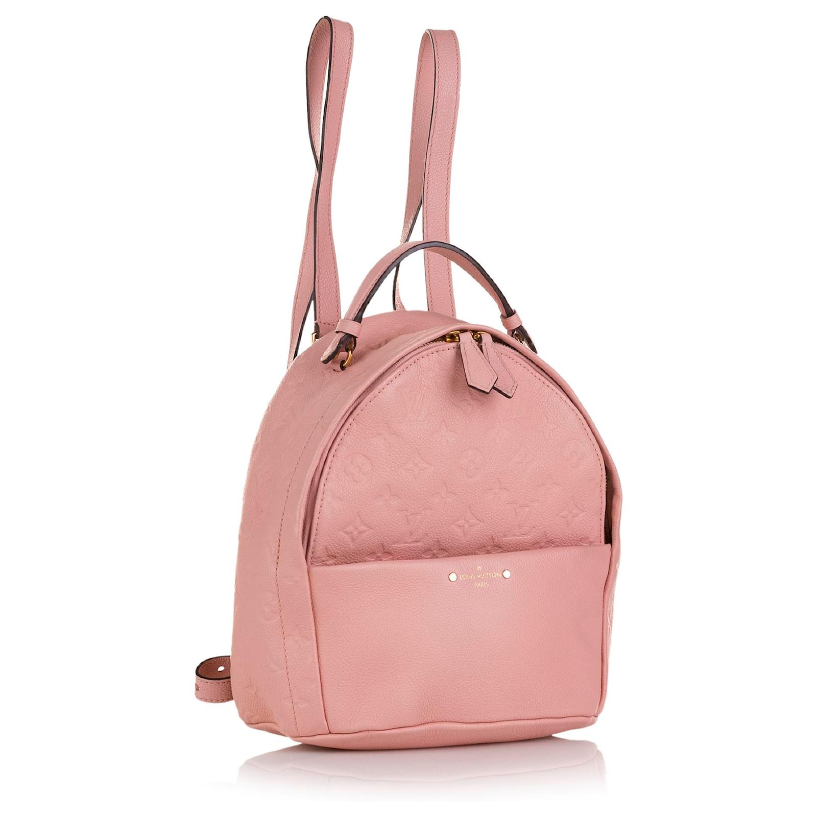 Louis vuitton sorbonne backpack pink top