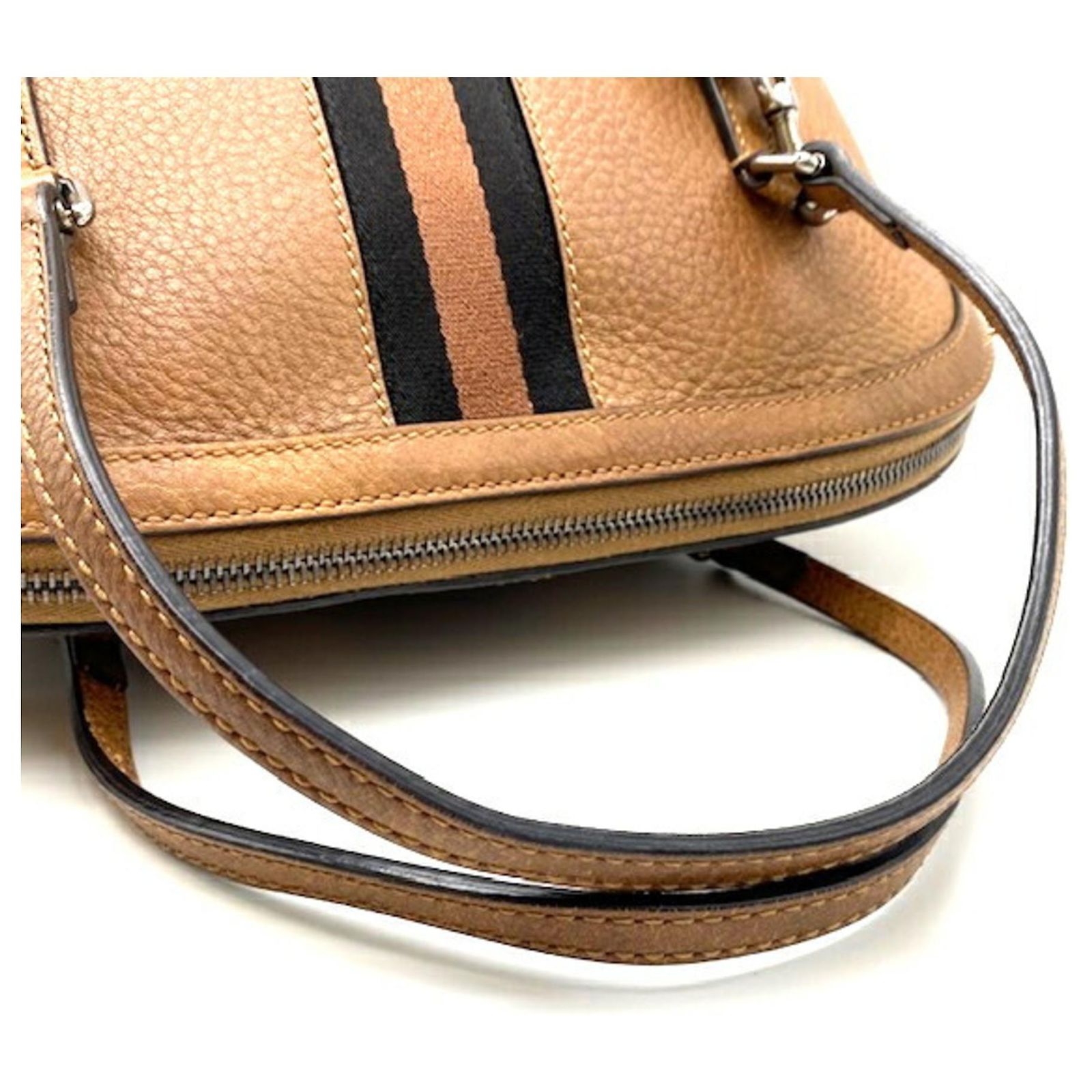 gucci Brown Leather ref.840123 - Joli Closet