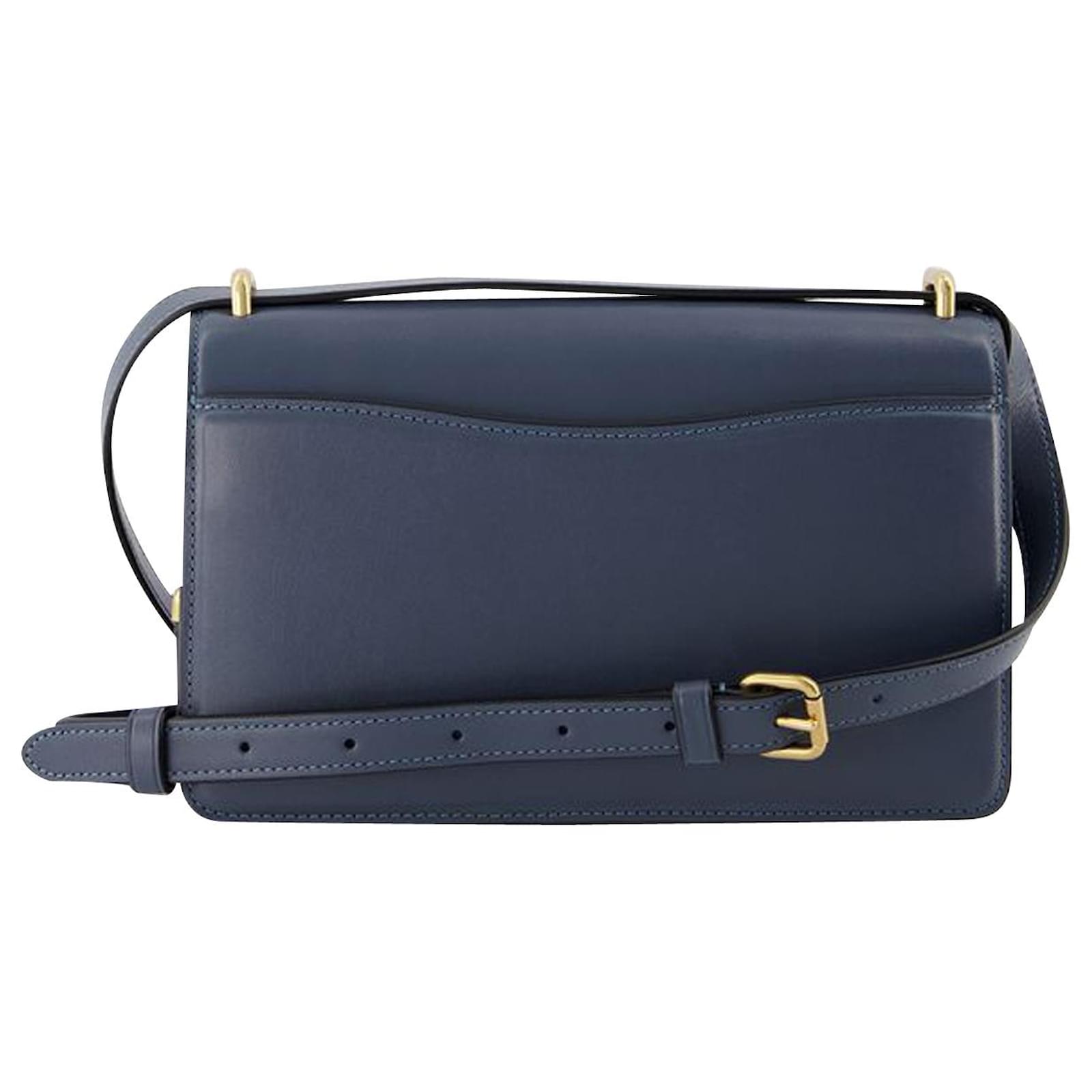 Bandit Shoulder Bag - Coach - Blue Denim - Leather ref.840862