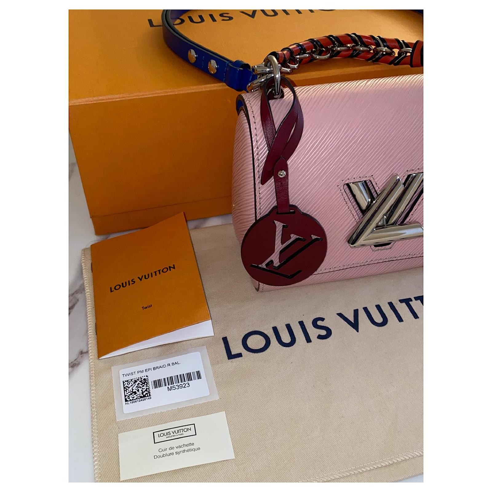 Louis Vuitton EPI Twist Braided Strap PM