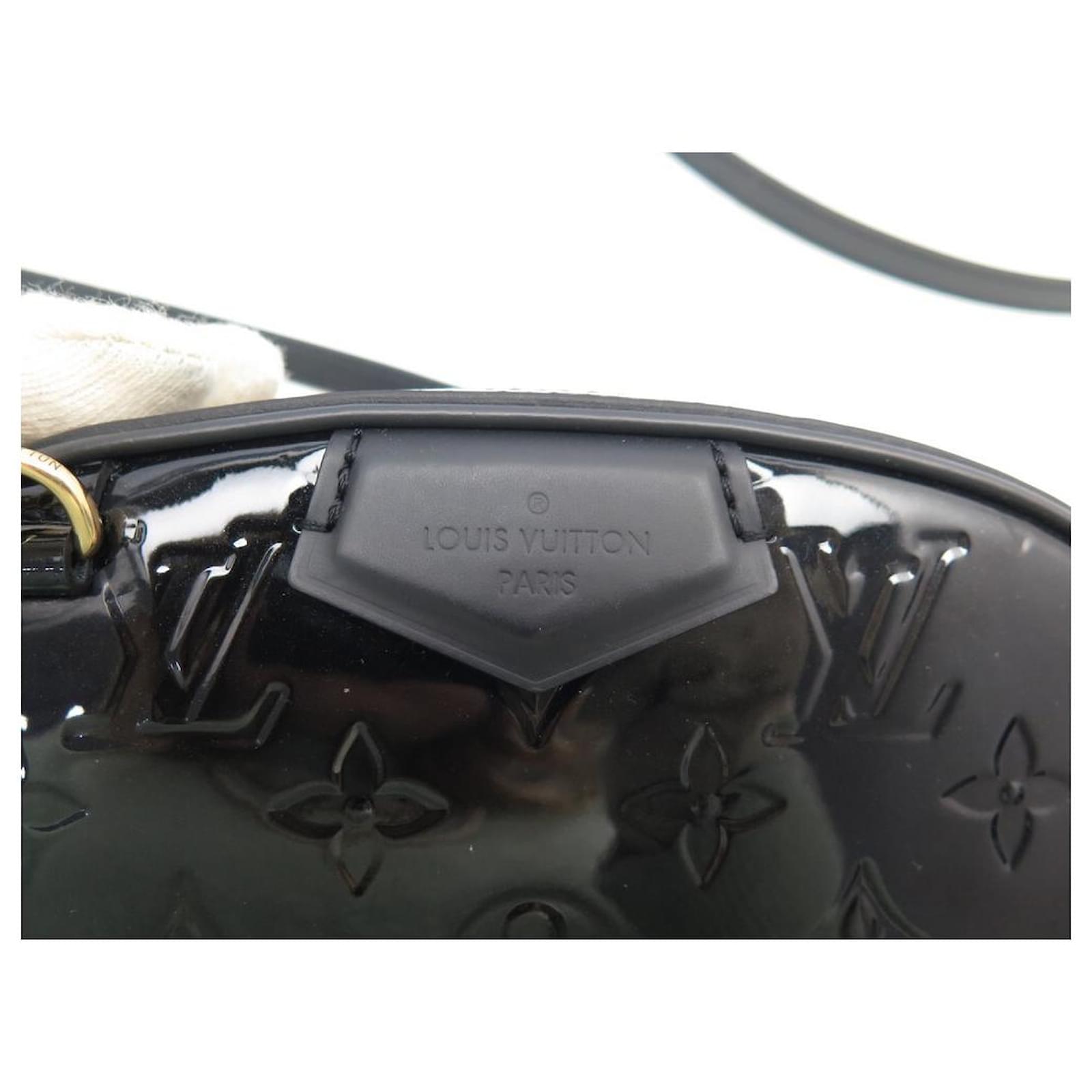NEW LOUIS VUITTON HANDBAG M90464 MONOGRAM PATENT BELT BELT BAG Black Patent  leather ref.843328 - Joli Closet