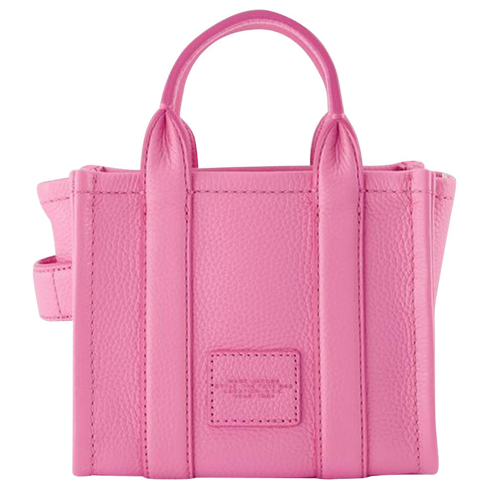 The Micro Tote Bag - Marc Jacobs - Leather - Pink ref.843709