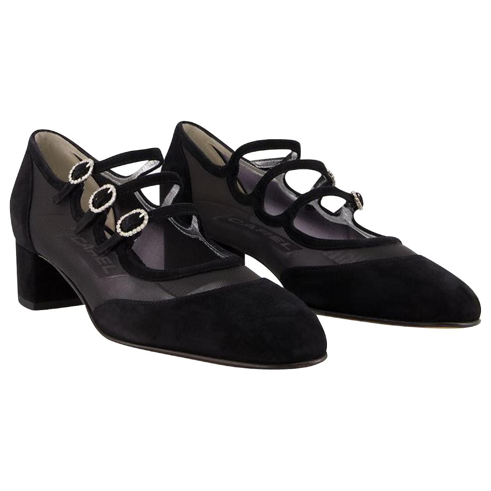 Kinight Pumps - Carel - Black - Leather ref.843777 - Joli Closet