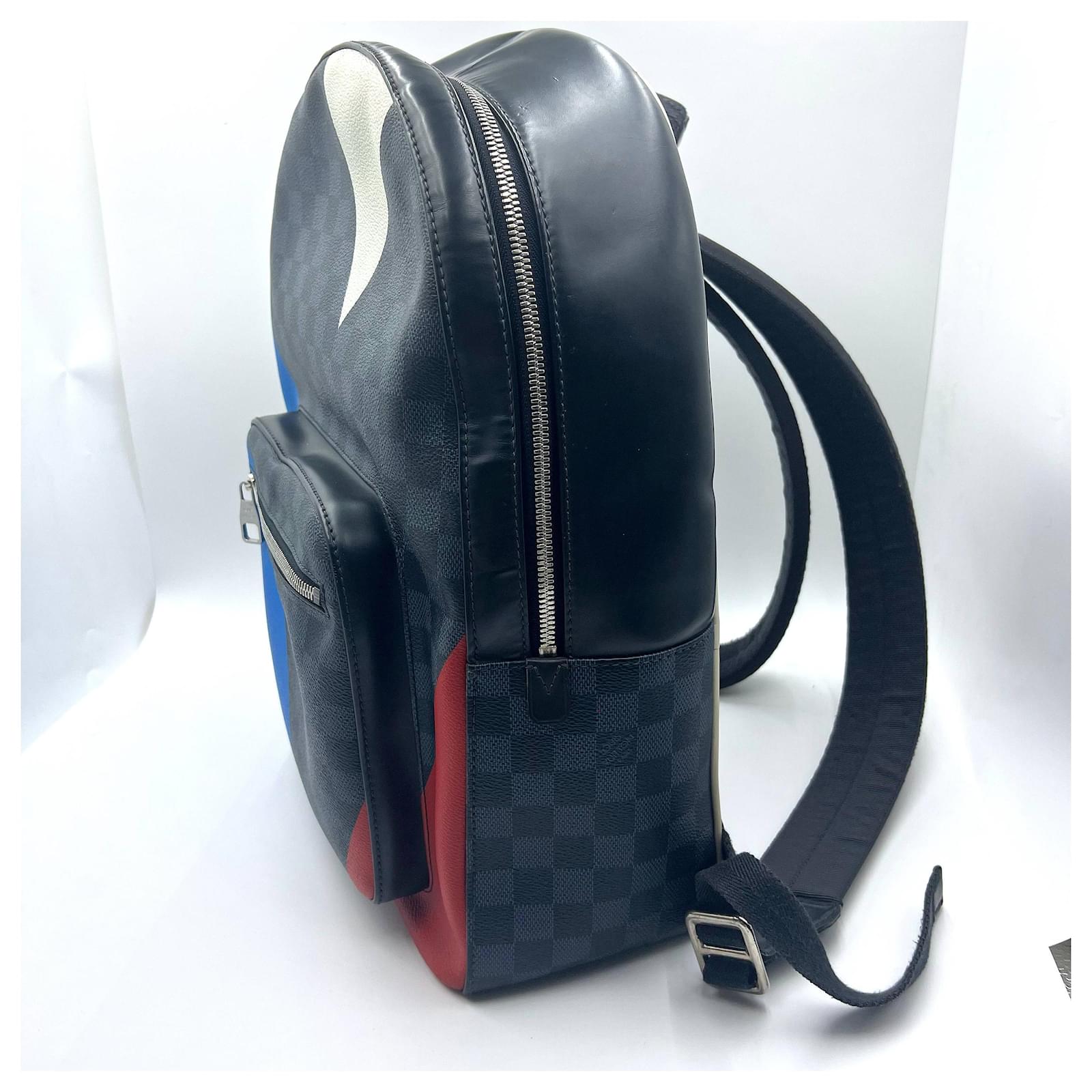 louis vuitton backpack americas cup 2016 Damier Cobalt Josh America's 2017 Backpack/Dayp NUIR VINTAGE Louis Vuitton Damier Cobalt Latitude