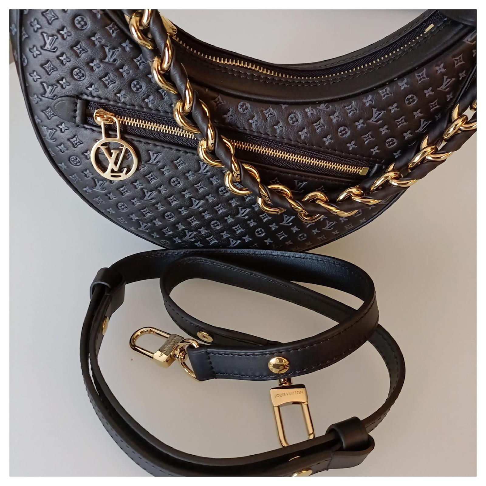 Looping Louis Vuitton Loop bag in leather Black ref.845395 - Joli