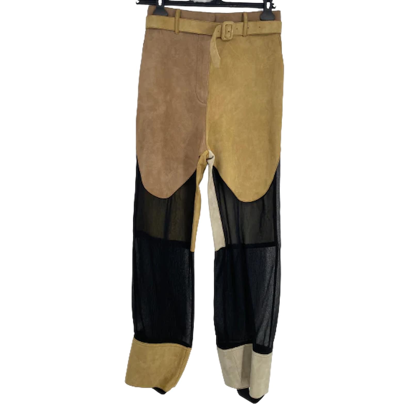 Pantalon Court Été Roberto Cavalli En Viscose Multicolore - Taille 36 (FR 40) - Neuf Sans Étiquettes - Valeur 400€