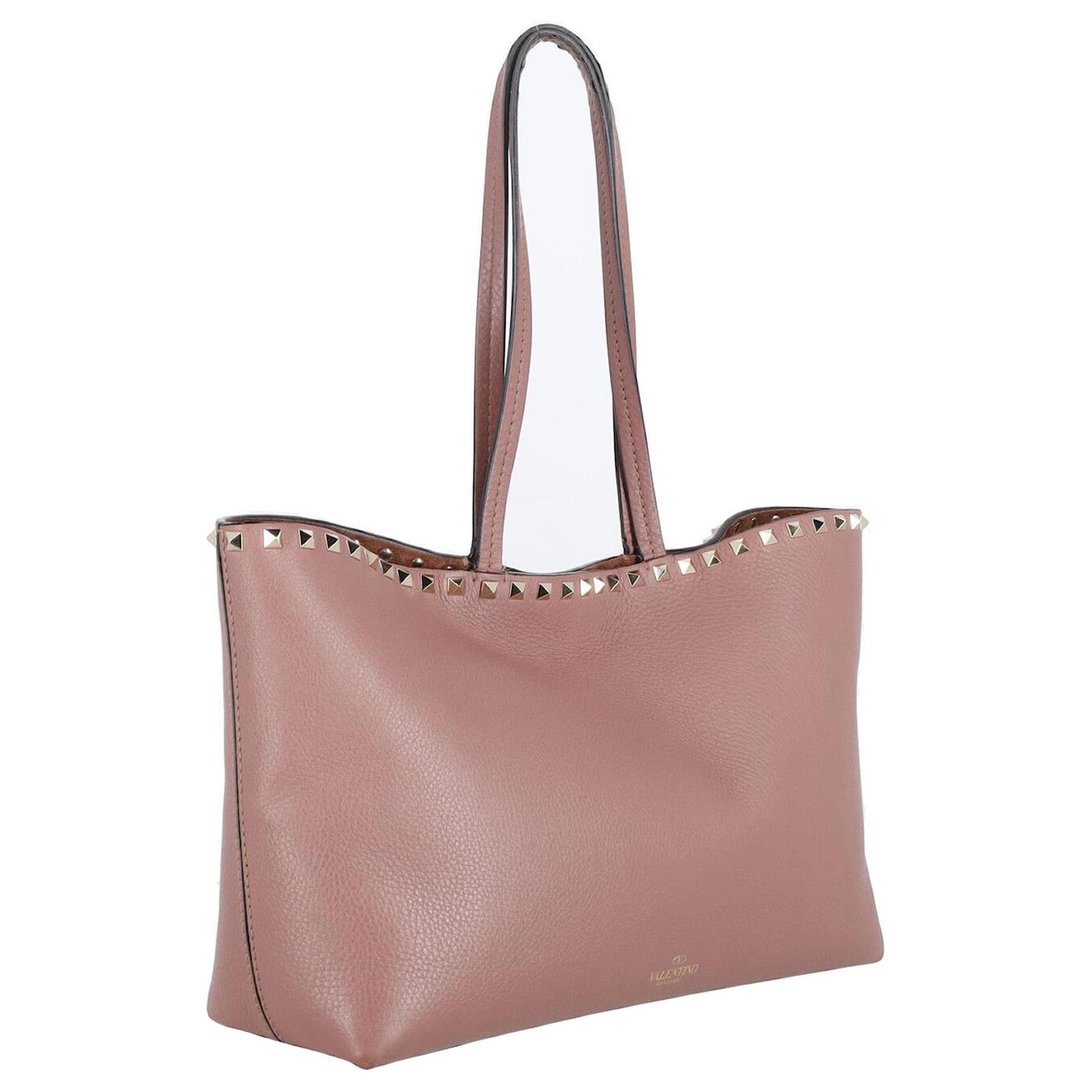 Valentino Garavani Rockstud Bag in Textured Leather