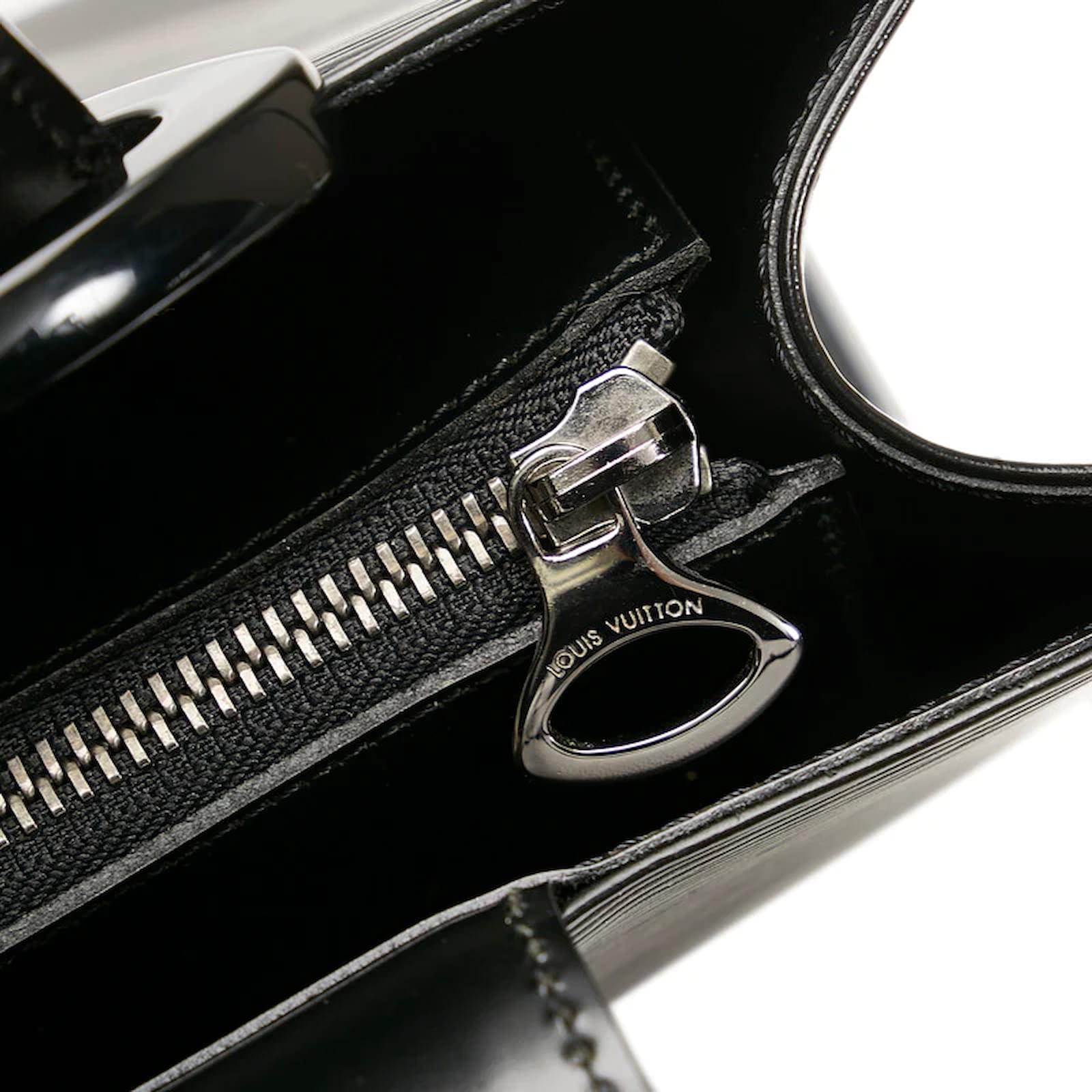 Louis Vuitton Epi Gemeaux M52452 Black Leather Pony-style calfskin ref ...