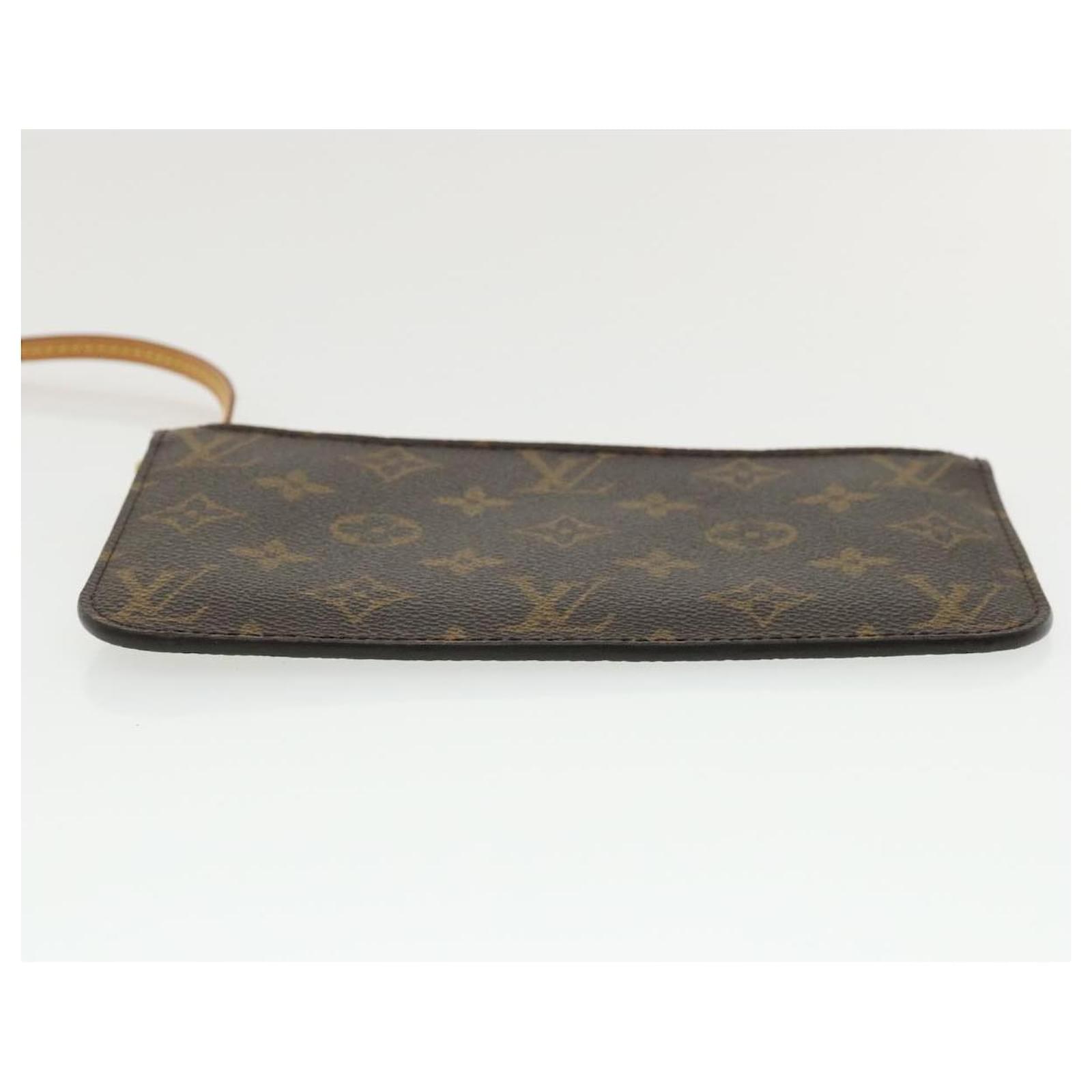 LOUIS VUITTON Monogram Neverfull PM Pouch LV Auth ep315 Cloth ref.848398 -  Joli Closet