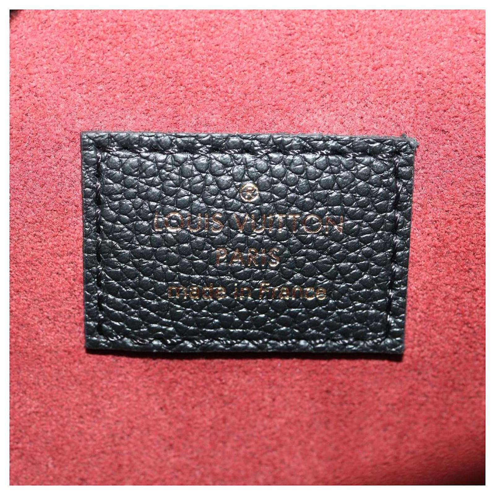 Louis Vuitton Empreinte Pochette Metis Mm Hand Bag 2way Black M45773