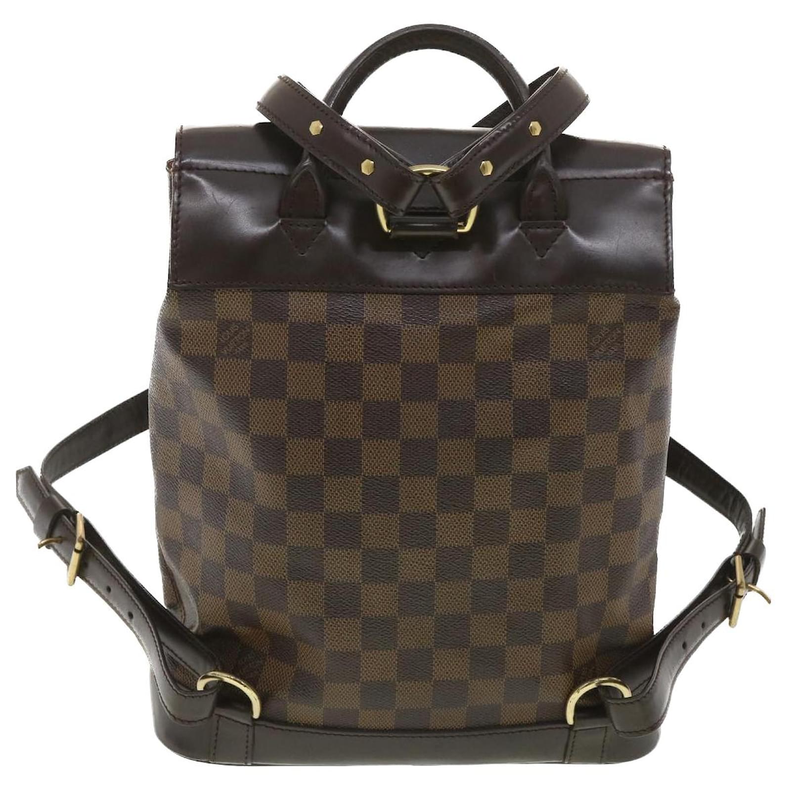 Louis Vuitton Soho Brown Cloth Ref 849842 Joli Closet