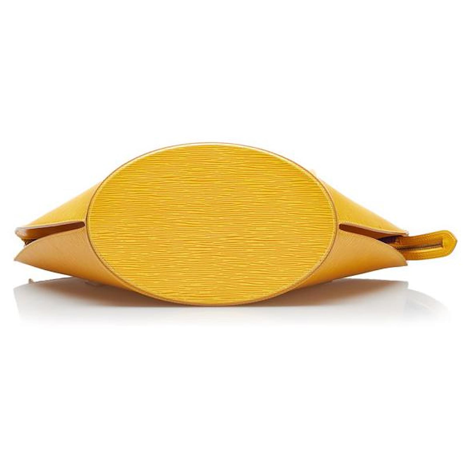 Louis Vuitton Saint Jacques Yellow Leather ref.850494 - Joli Closet