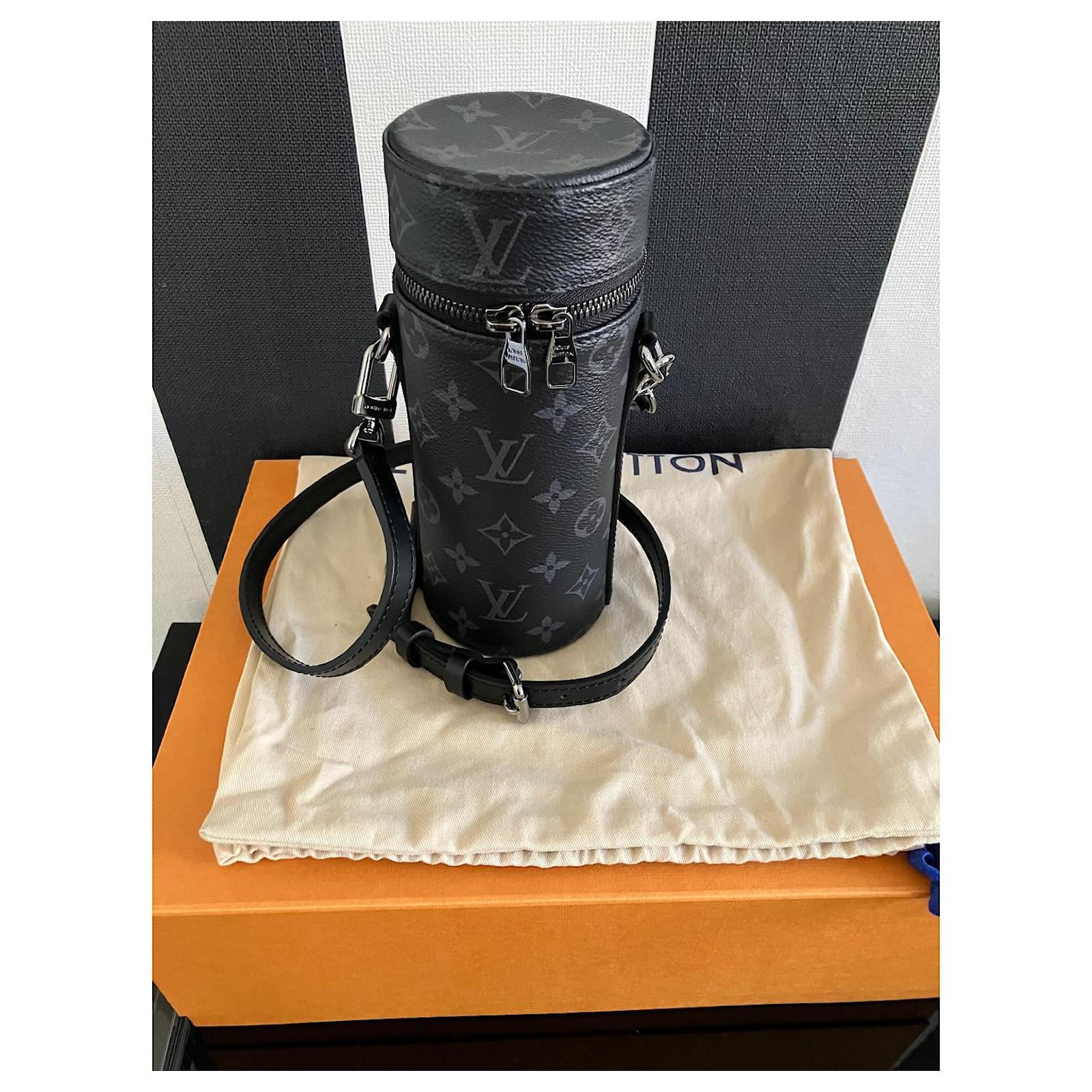 Louis Vuitton Bags Briefcases Dark grey Leather ref.851303 - Joli Closet