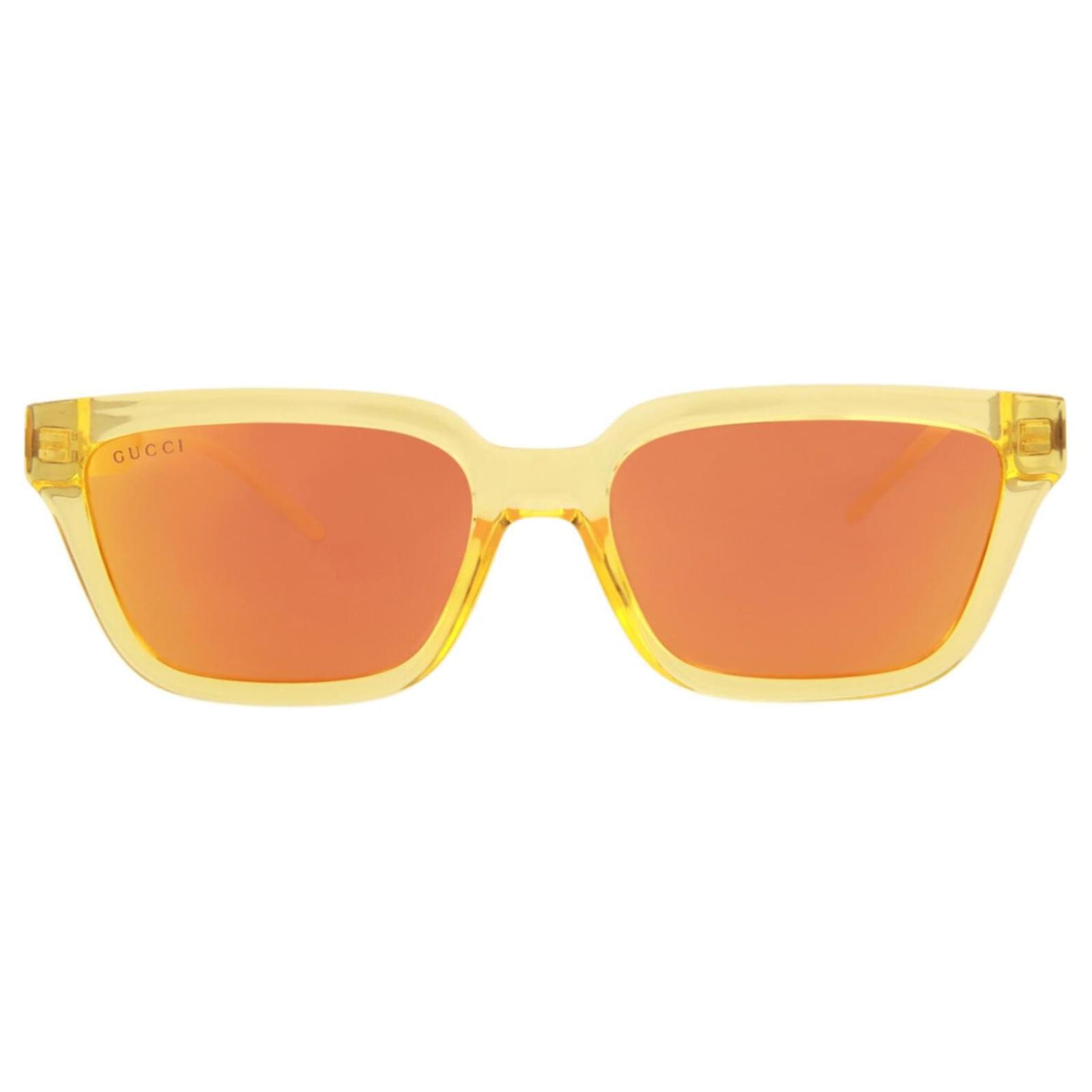 gucci brille orange