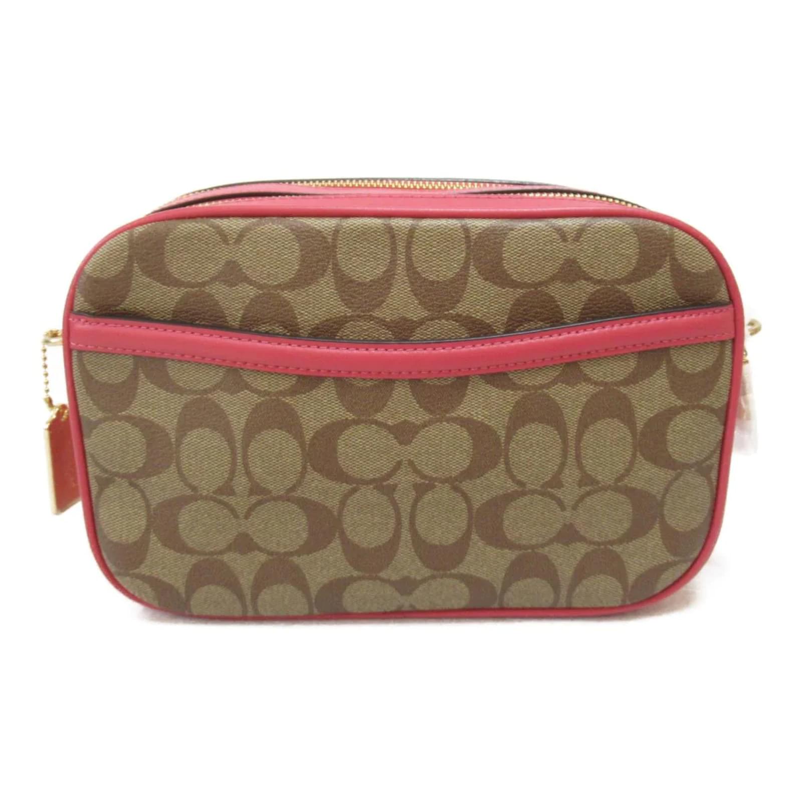 Coach Signature Canvas Jes Crossbody Bag 68168 Beige Cloth ref.852090 ...