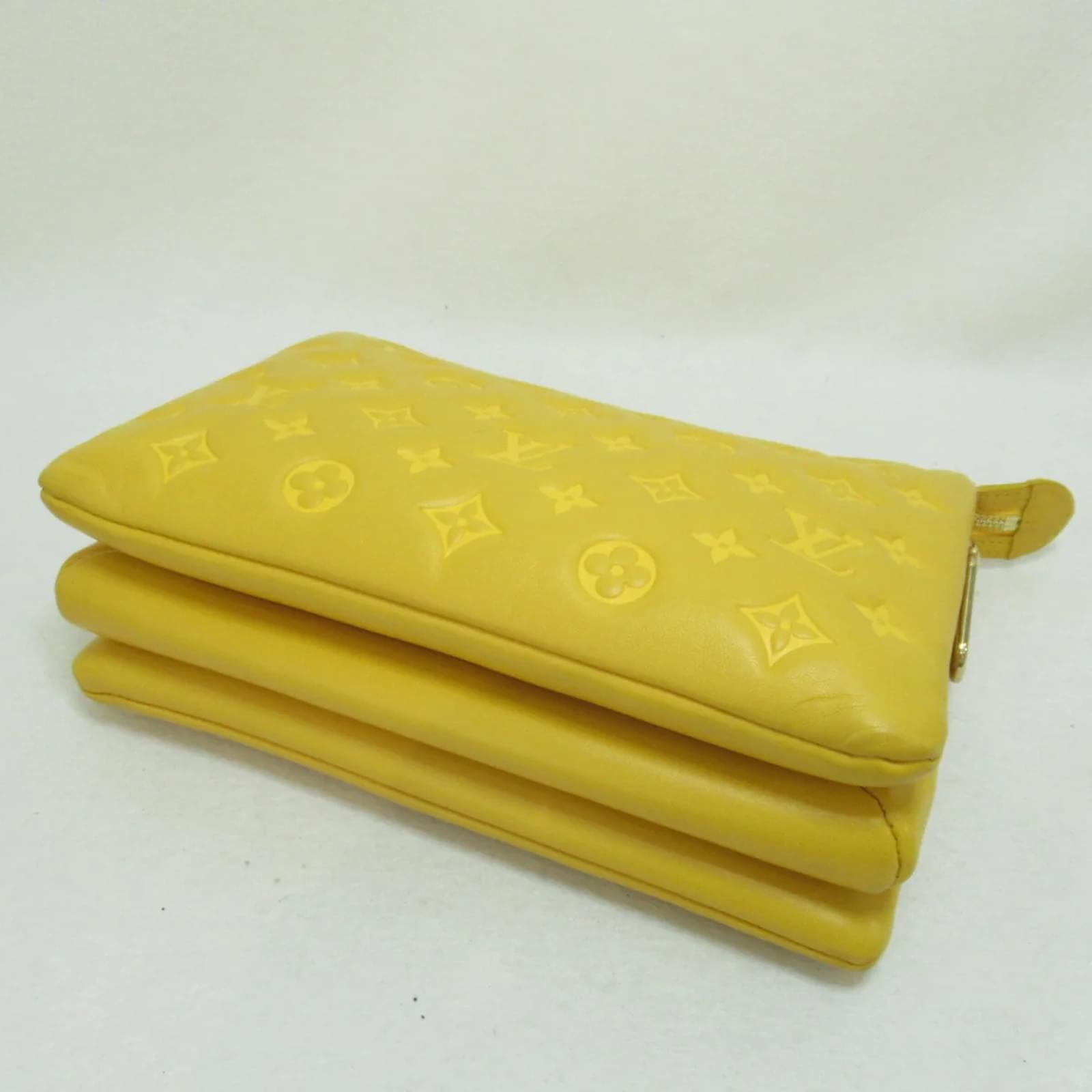 Louis Vuitton, Bags, Coussin Pm Mint Yellow Monogram Rare