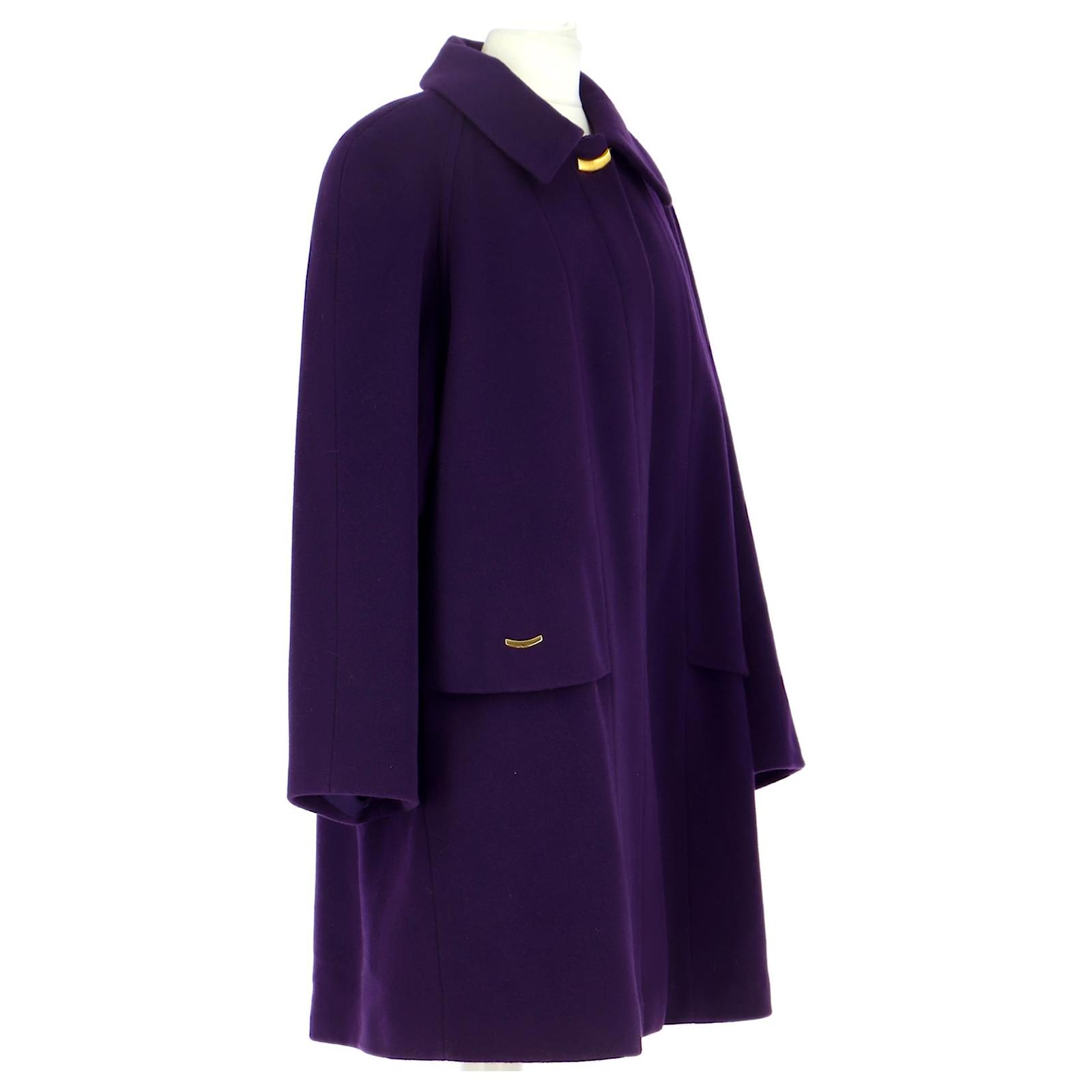 Weill Manteau Laine Violet ref.853760 - Joli Closet