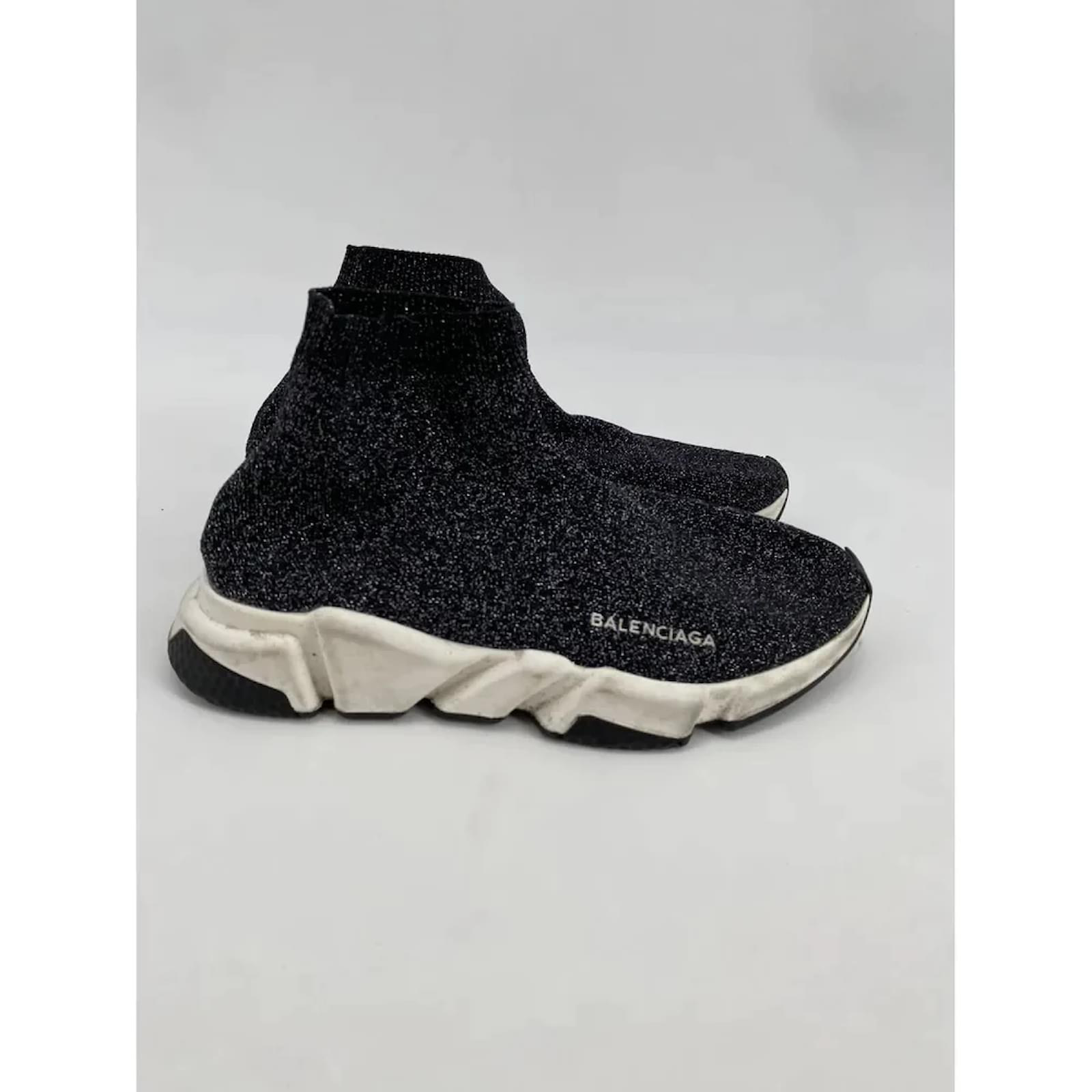 Balenciaga store glitter trainers