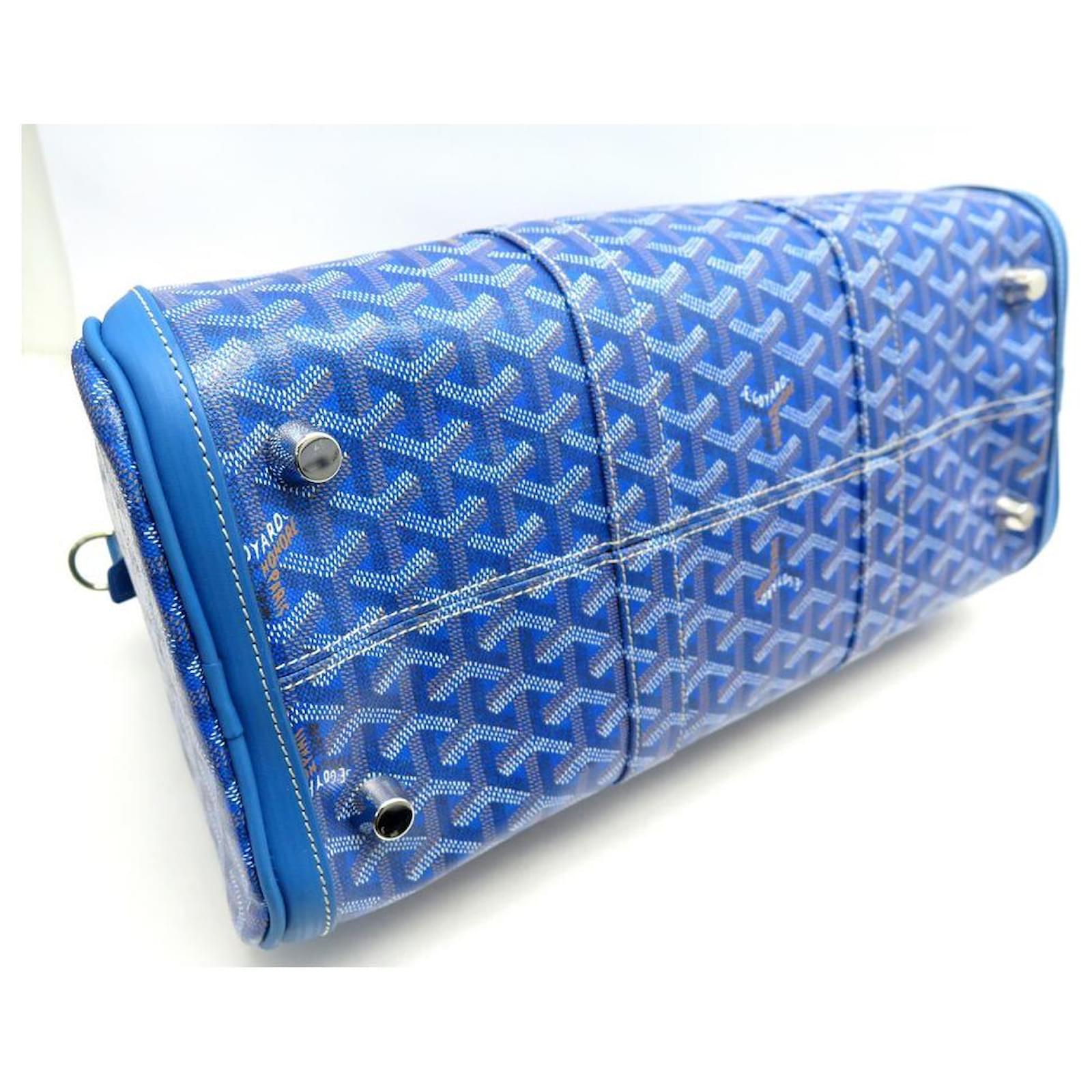 Travel bag Goyard Blue in Cotton - 35271435