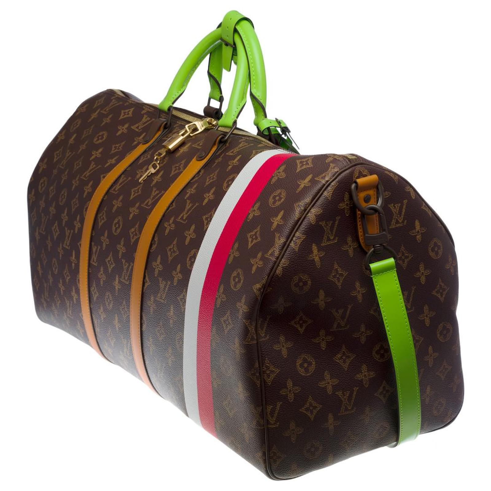 Louis Vuitton Virgil Abloh Multicolor Monogram L'Oeil Coated