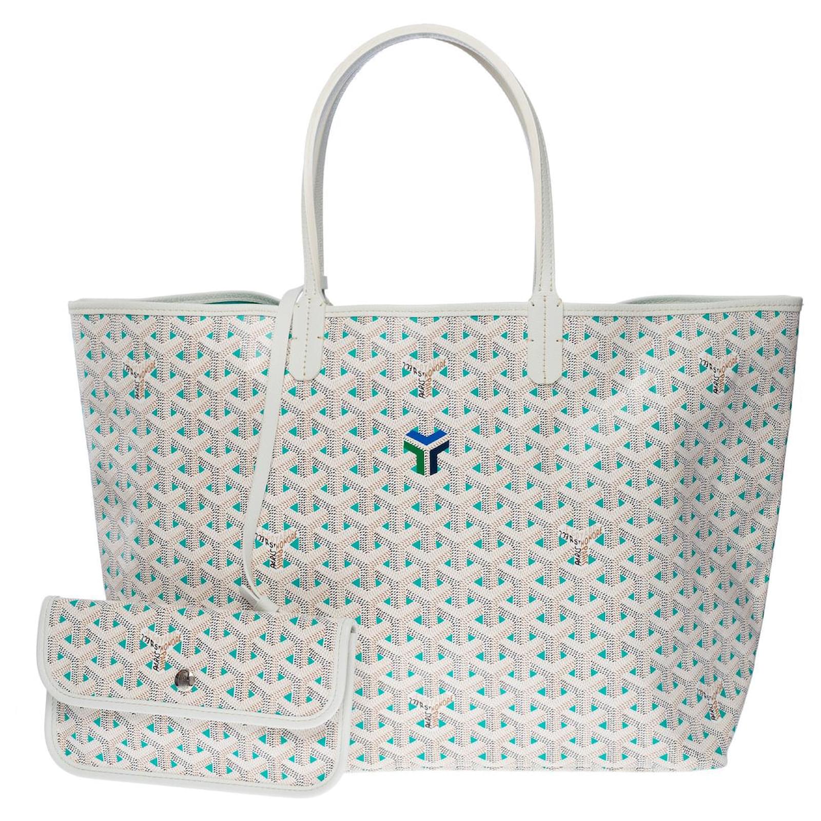 Goyard saint louis pm blue new authentic tote purchased from japan
