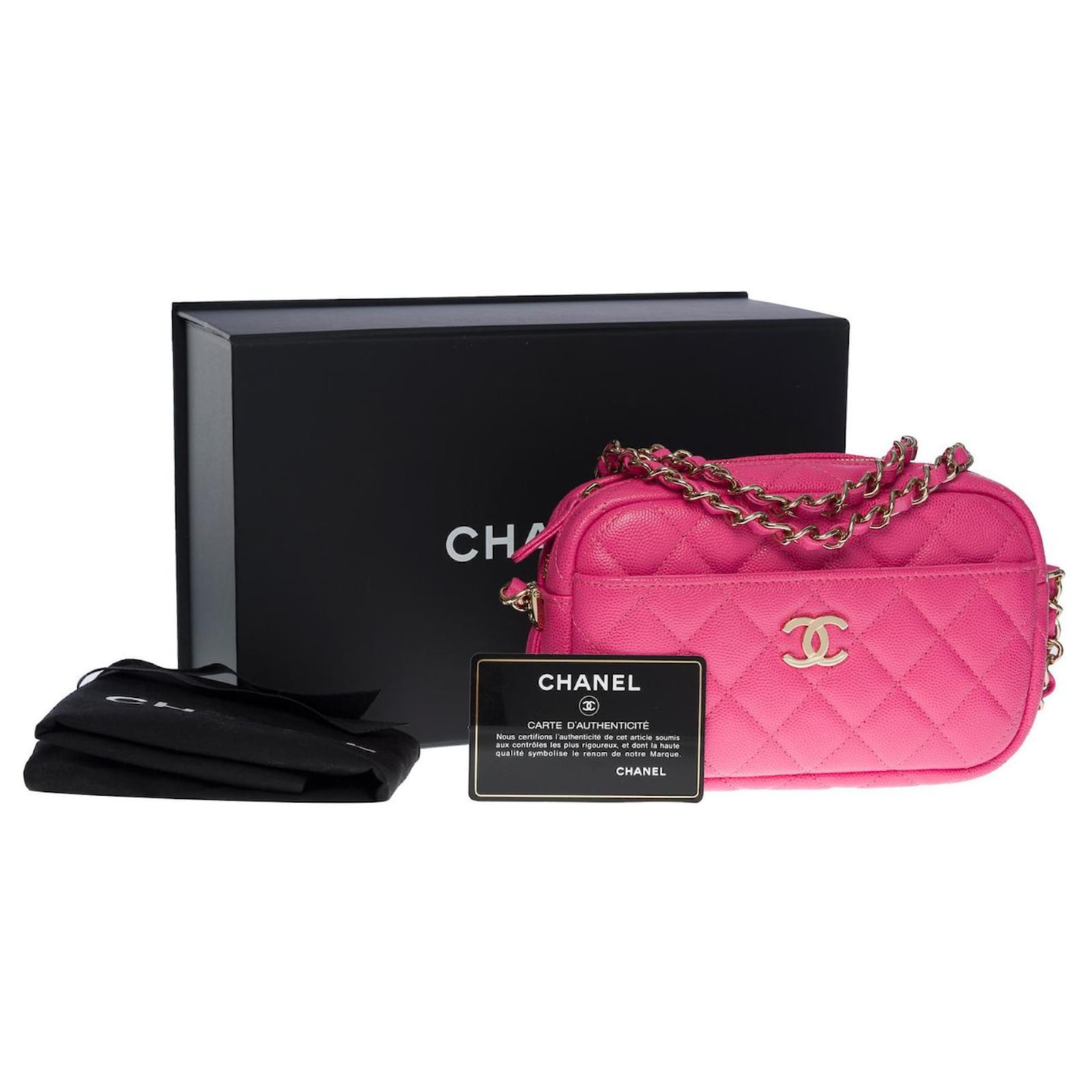 CHANEL Camera Bag in Pink Leather - 100926 ref.855478 - Joli Closet