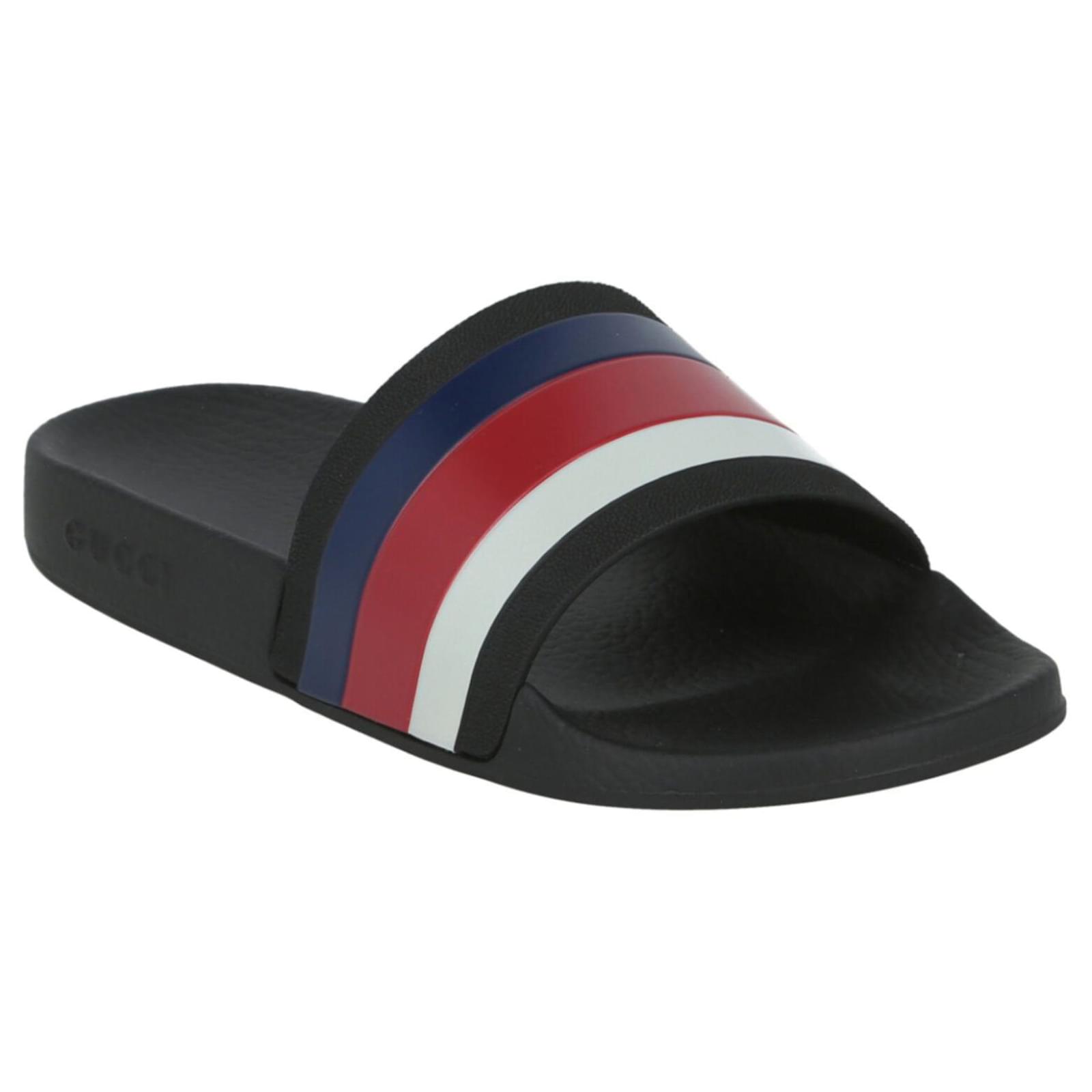 Gucci Pursuit 72 Slide Multiple colors Rubber ref.856463 Joli