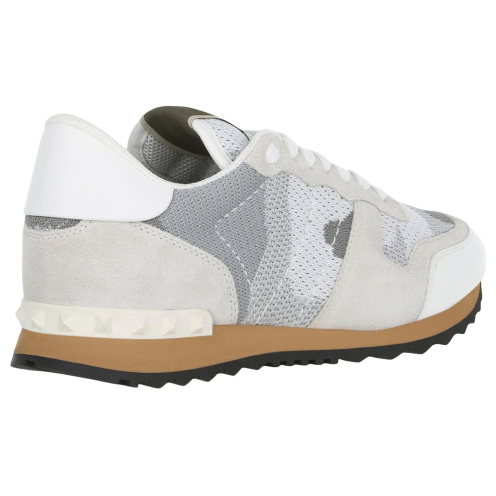 Zapatillas Valentino Garavani Rockrunner con estampado de camuflaje ...