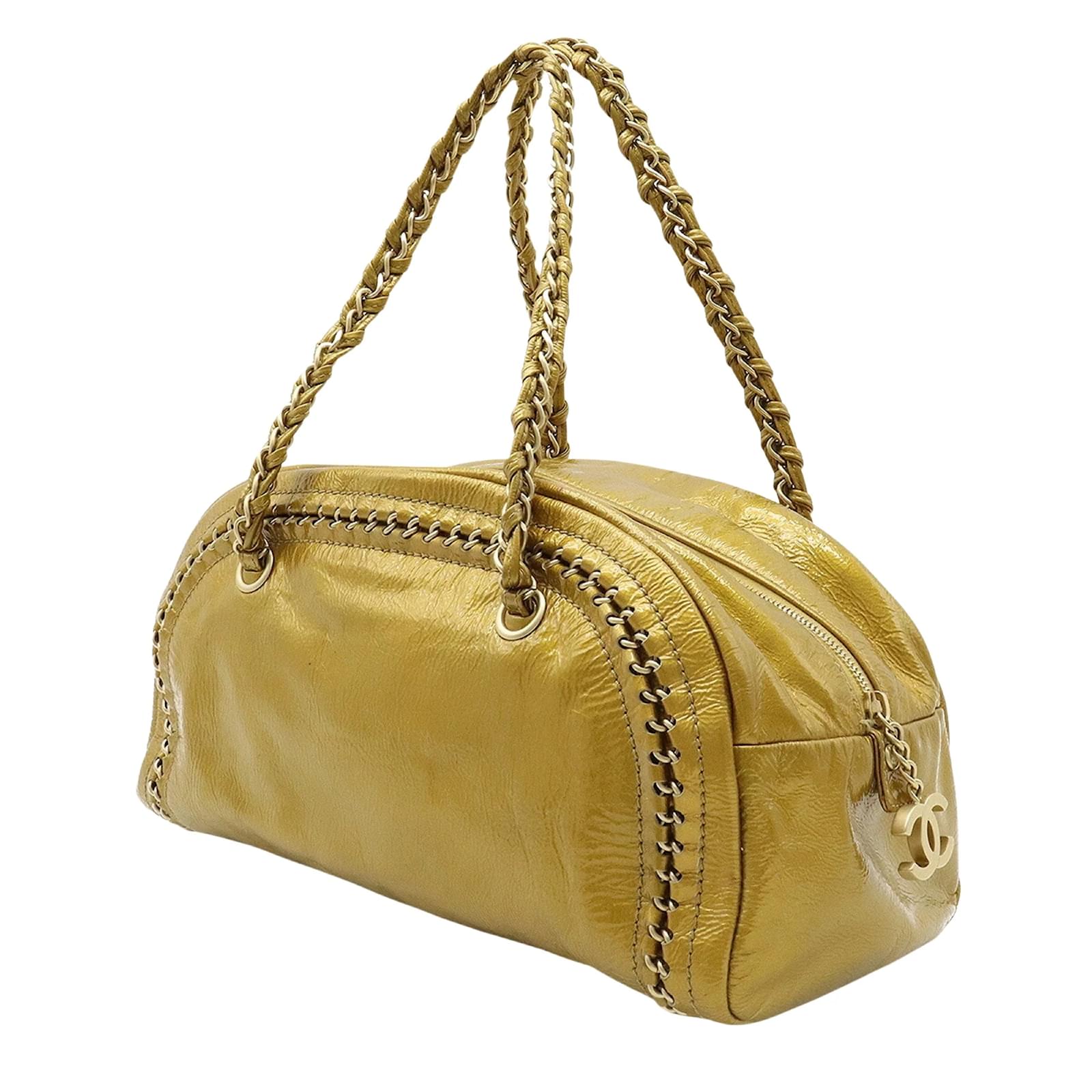 Chanel Bowling Shopper Bag Golden ref.856787 - Joli Closet