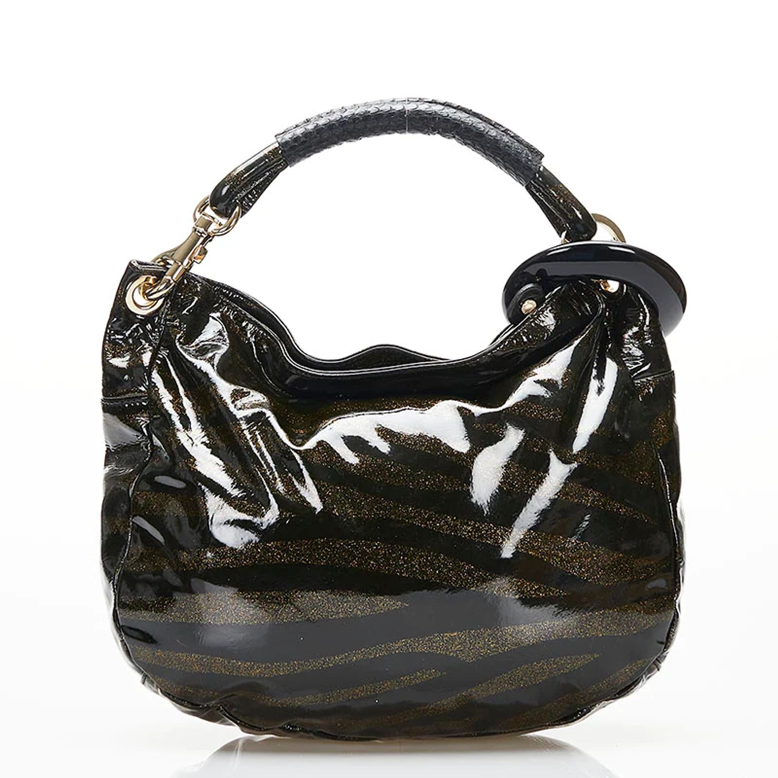 Jimmy Choo Tiger Print Patent Leather Hobo bag Multiple colors ref 