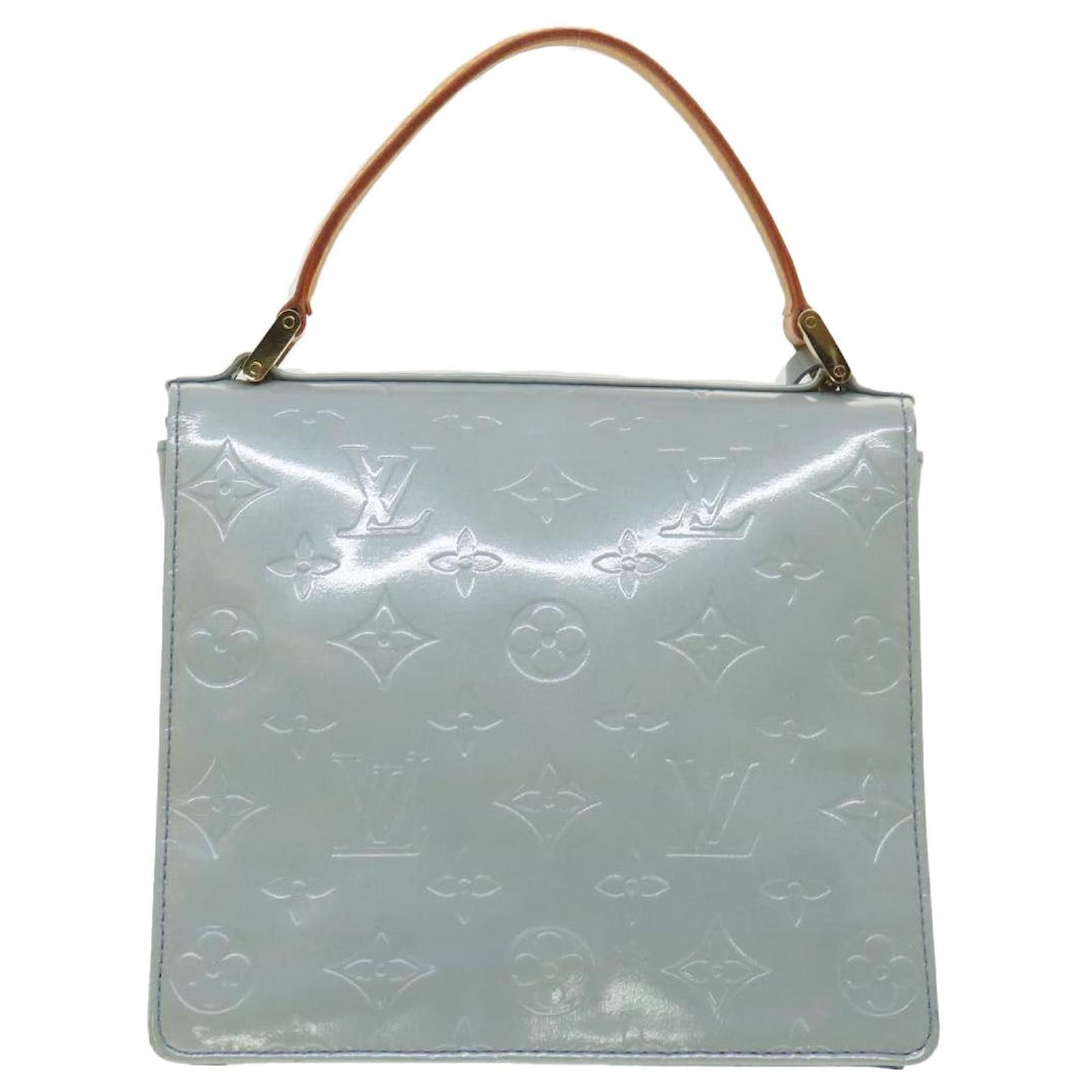 LOUIS VUITTON Monogram Vernis Spring Street Hand Bag Lavande M91216 auth  38523 Patent leather ref.859288 - Joli Closet