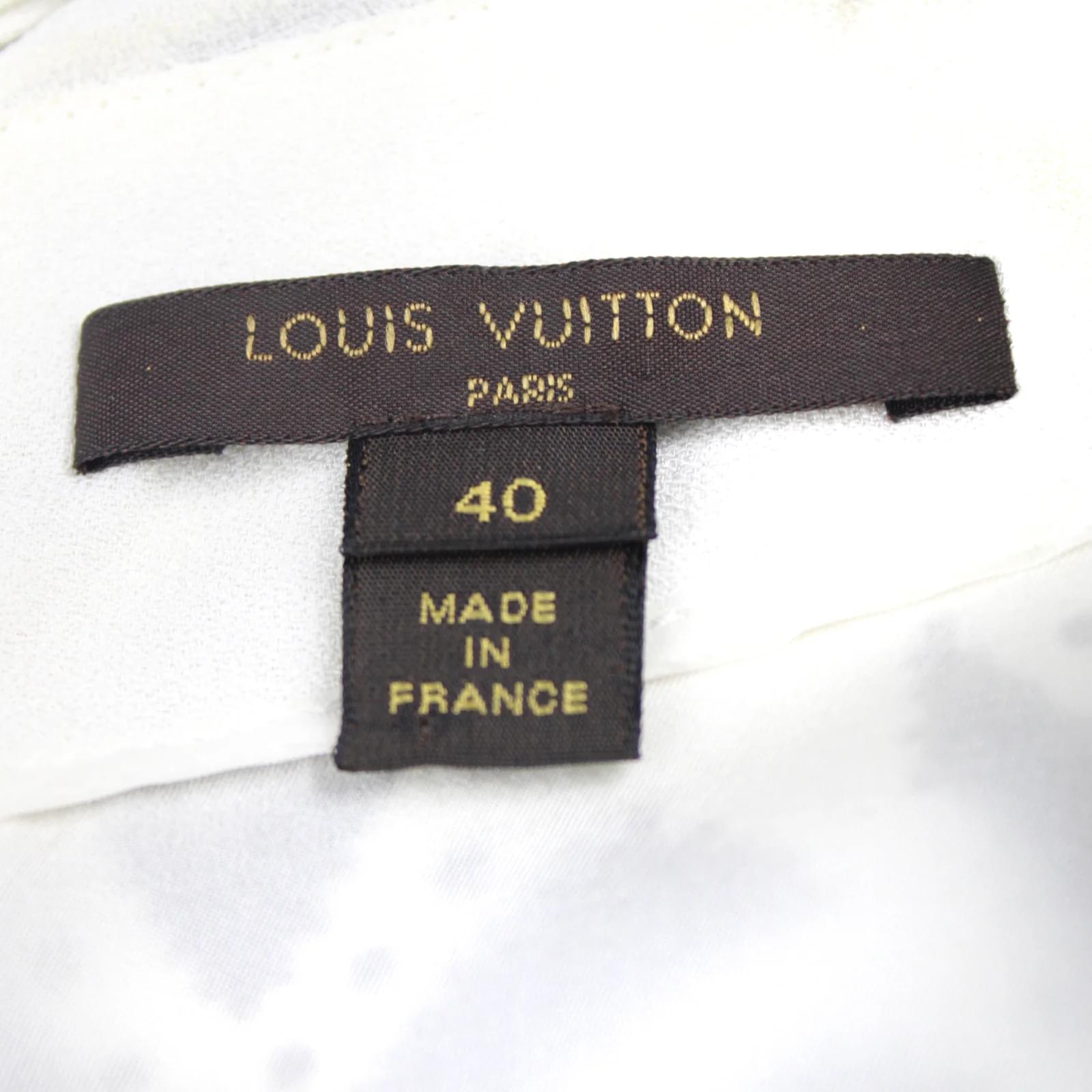 LOUIS VUITTON Abiti T.fr 40 cotton Nero Cotone ref.859567 - Joli Closet