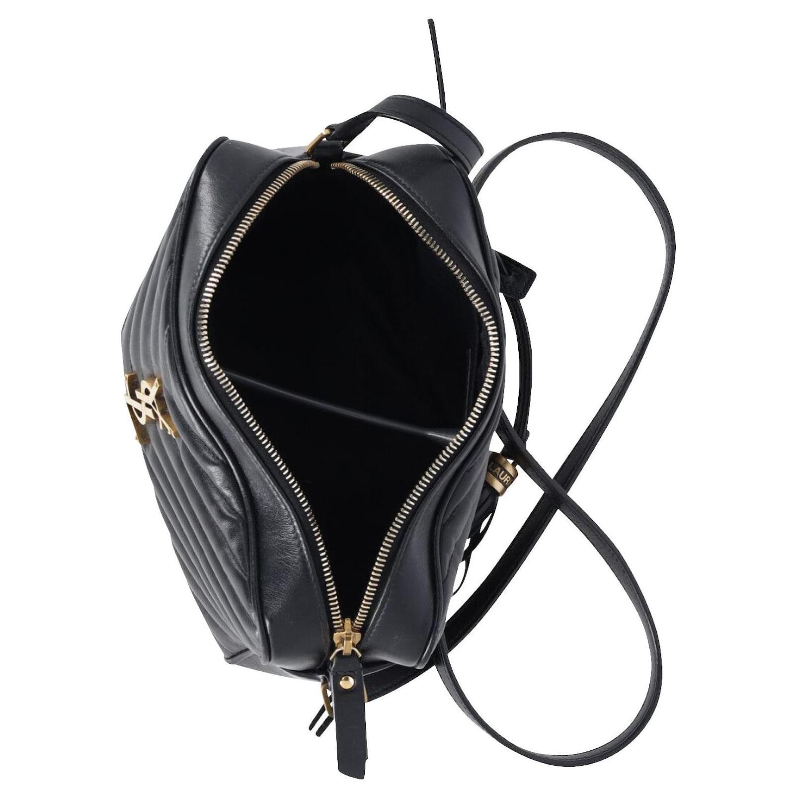 Saint Laurent Lou Camera Bag in Black Leather ref.860432 Joli Closet