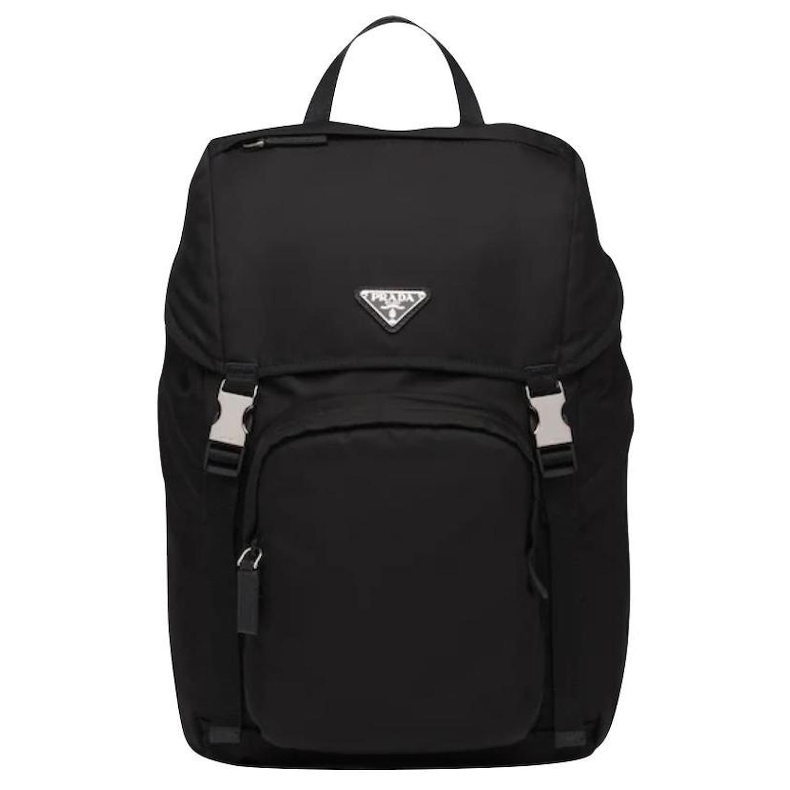 Prada Backpack renylon new Black Synthetic ref.862065 Joli Closet