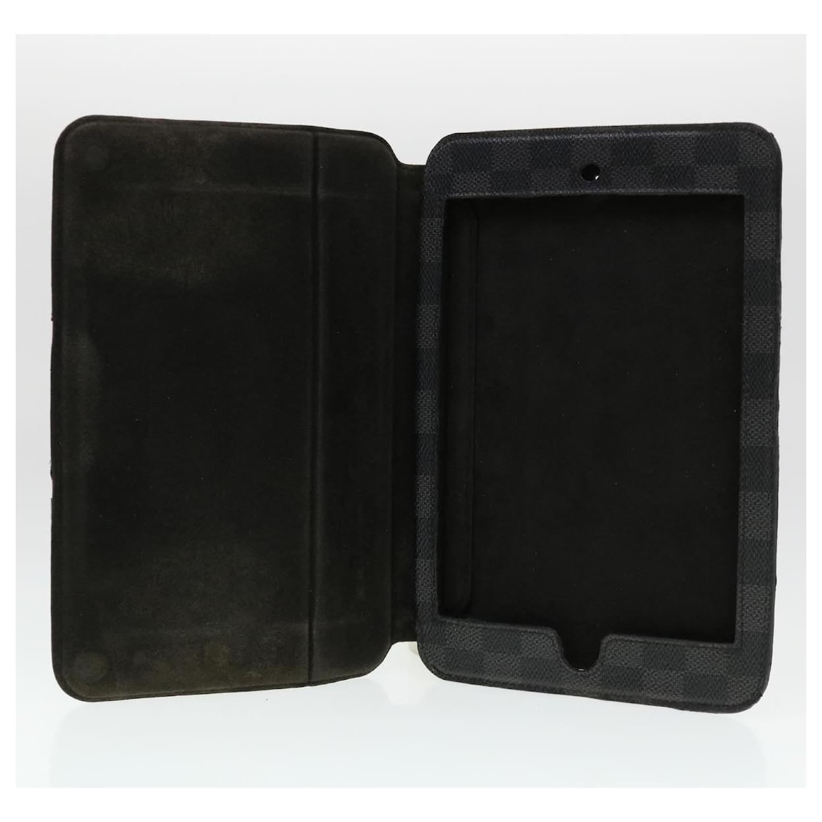 LOUIS VUITTON Damier Graphite iPad mini Case N48249 LV Auth bs4557  ref.863731 - Joli Closet