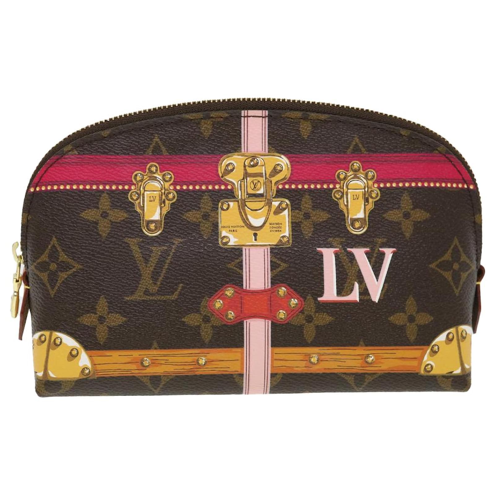 Authentic Louis Vuitton Essentials Mini PochetteCosmetic Bag