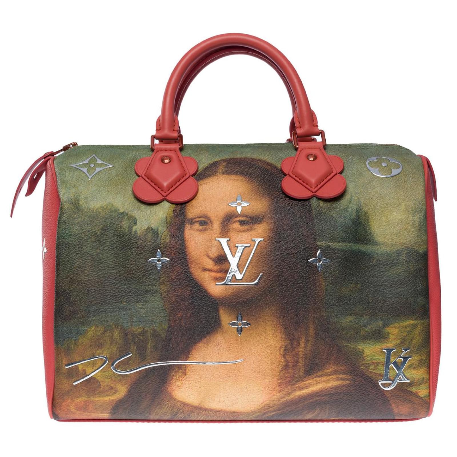 Jeff Koons Louis Vuitton Mona Lisa Speedy at 1stDibs