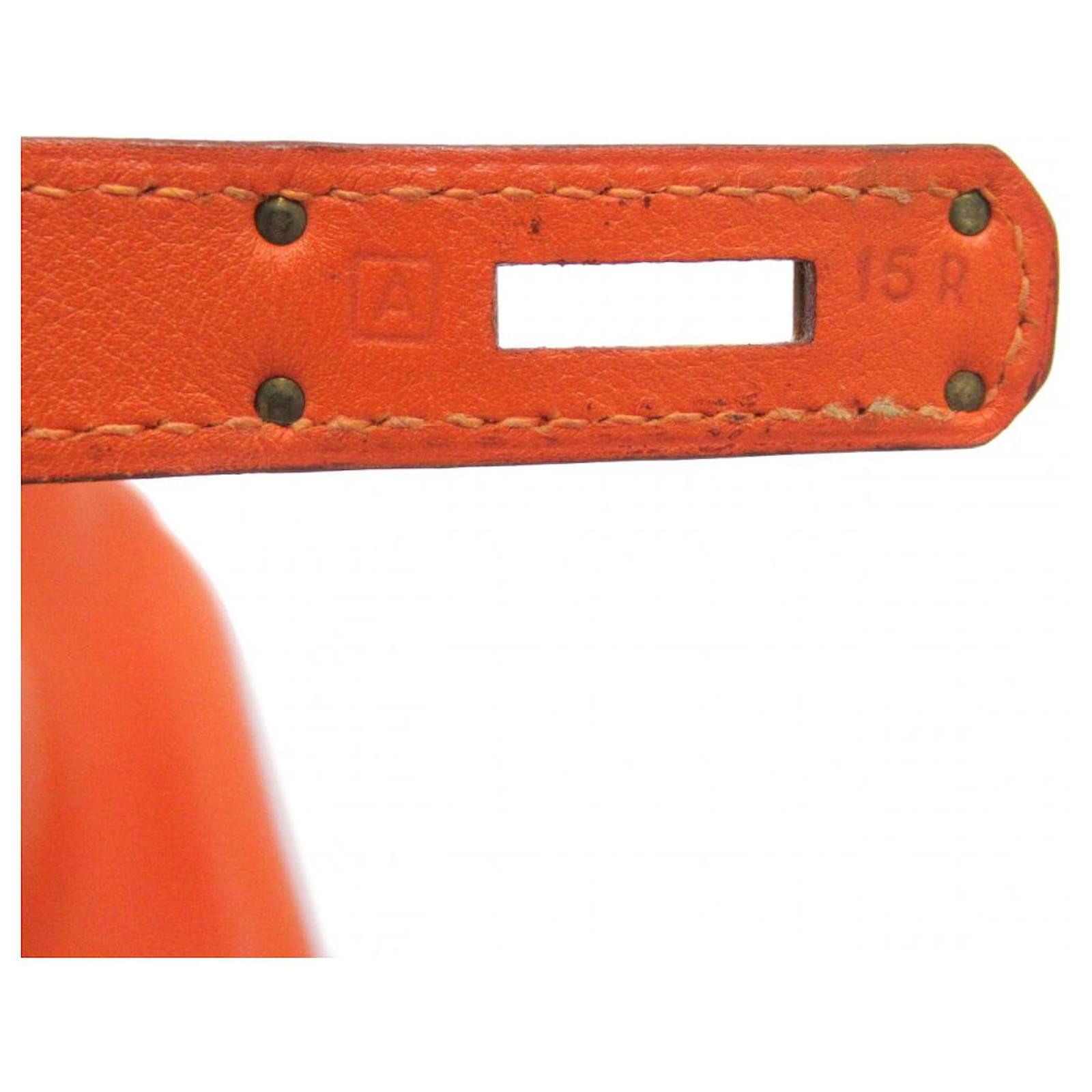 herm-s-hermes-birkin-30-orange-leather-ref-868396-joli-closet