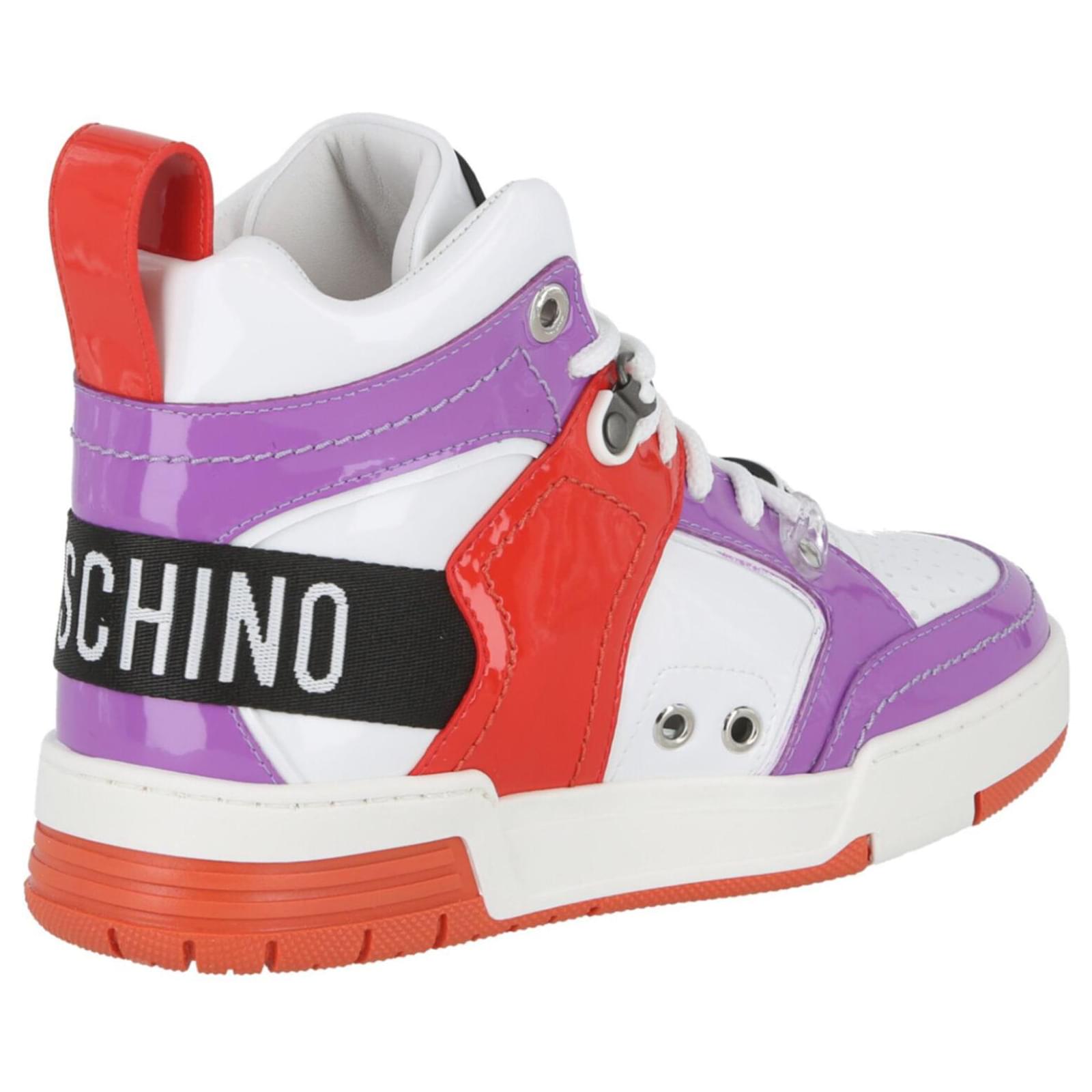 Moschino Streetball High-Top Sneakers