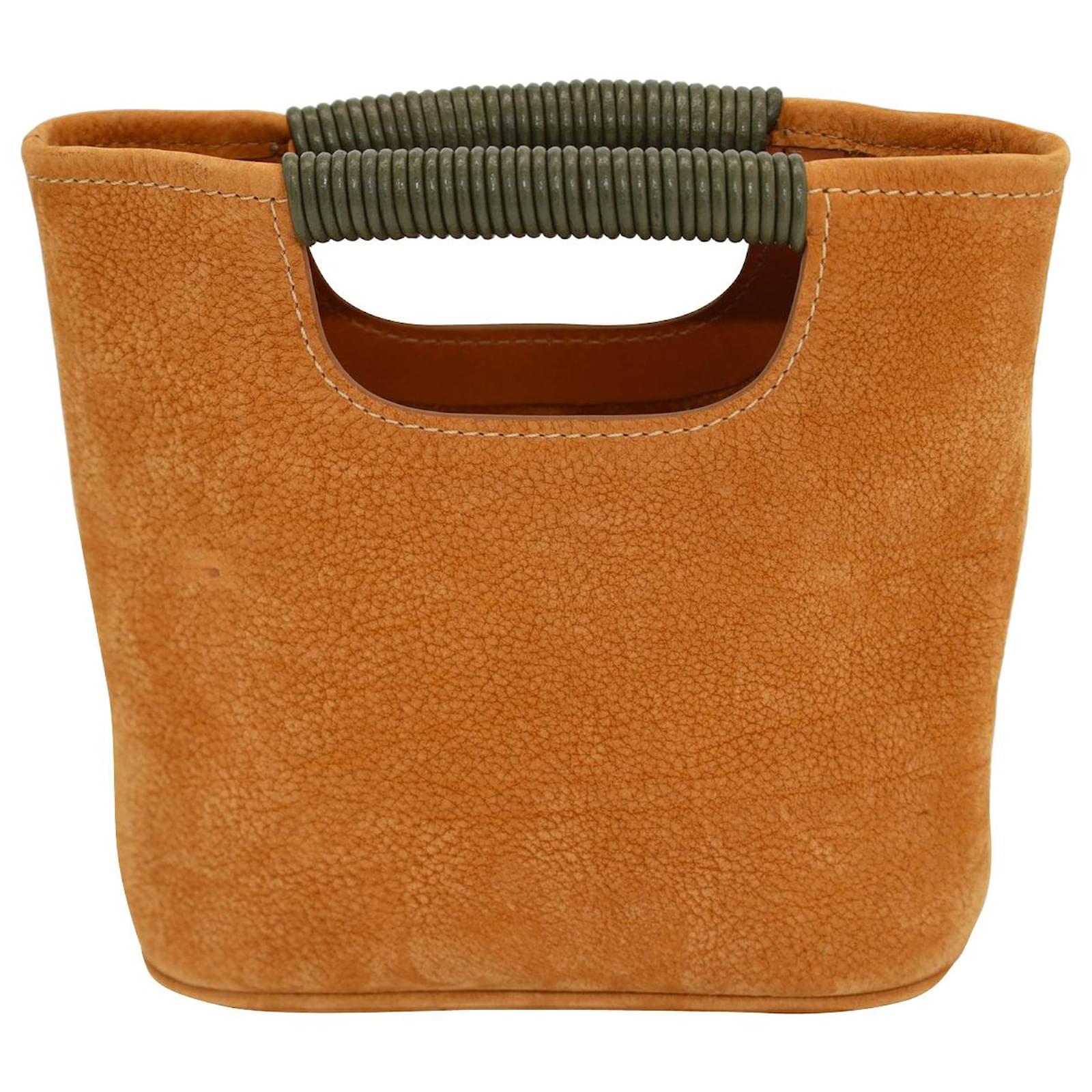 Simon Miller Mini Birch Tote in Tan Brown Nubuck