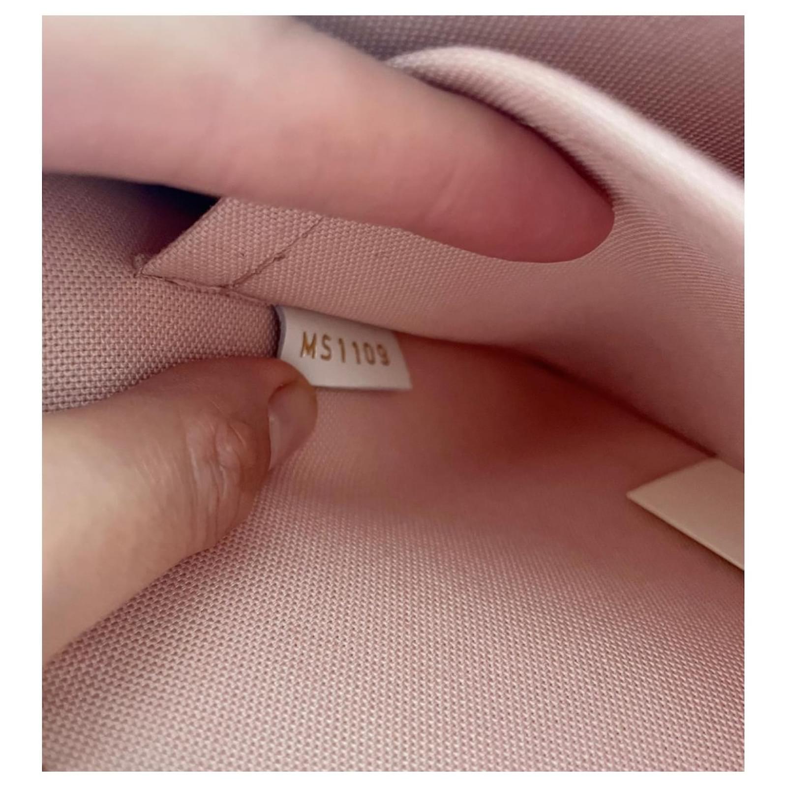 Louis Vuitton Neverfull Pink Red Orange Cloth ref.873939 - Joli Closet