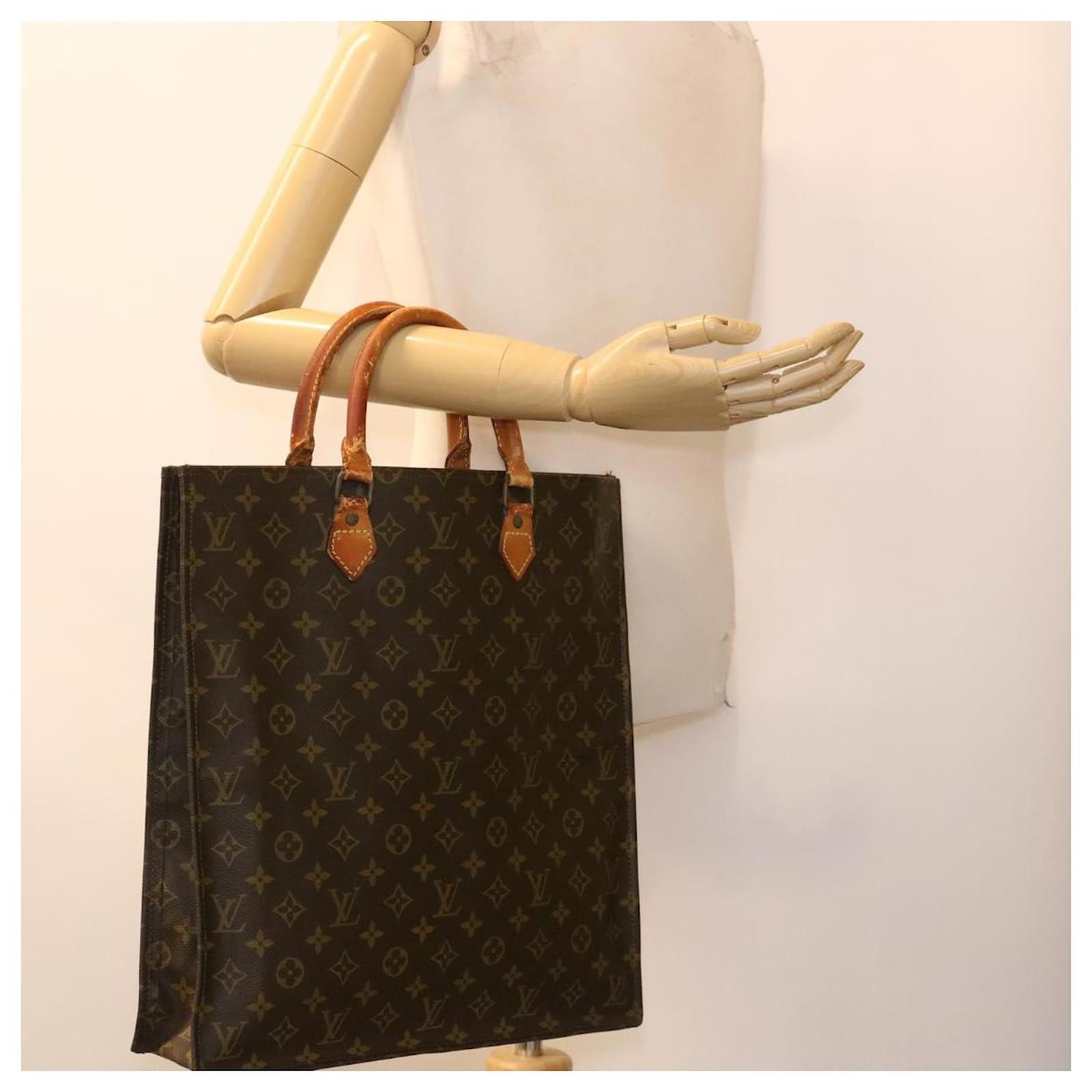 Louis Vuitton Sac Plat Women's Custom Painted Handbag