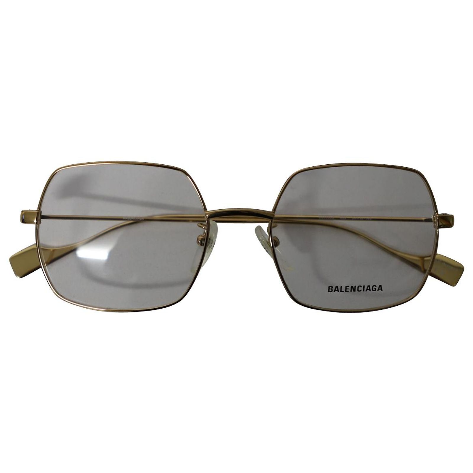 Balenciaga BB0090O 003 Square Sunglasses in Gold Metal Balenciaga BB0090O 003: Buy Online | Visionet main image 4