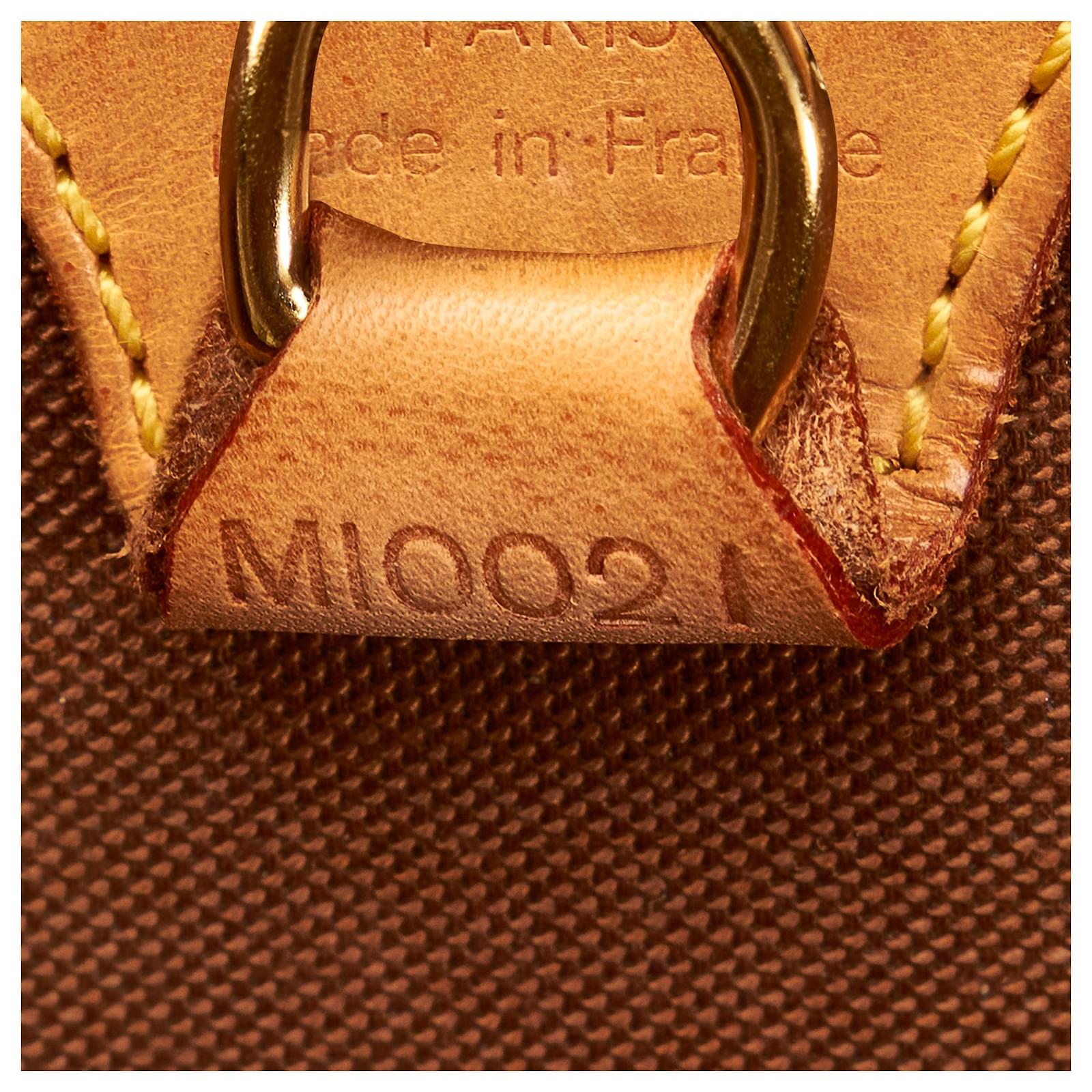Louis Vuitton Brown Monogram Ellipse Backpack Cloth ref.875996