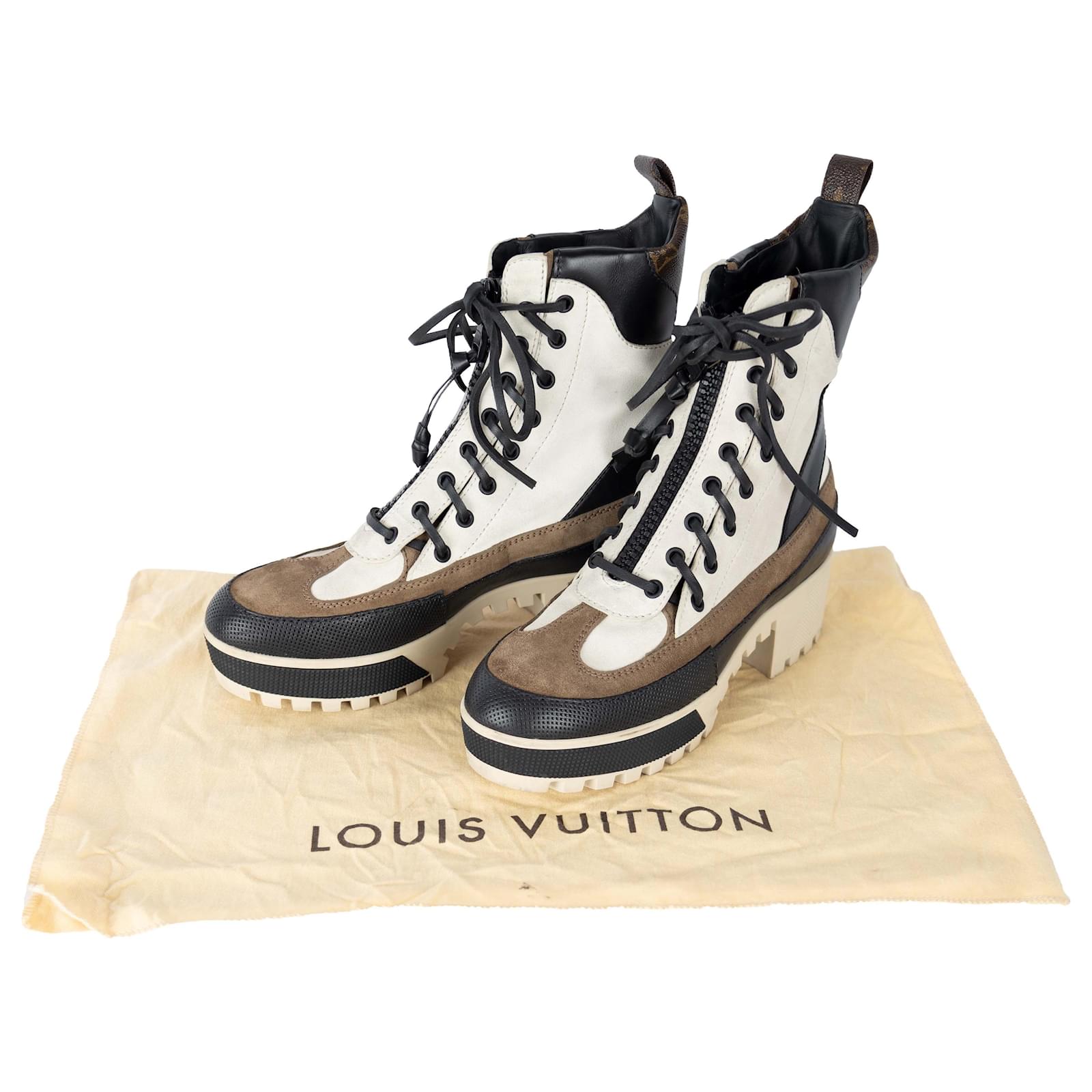 Louis Vuitton Laureate Platform Desert Boots Multiple colors ref.876255 -  Joli Closet