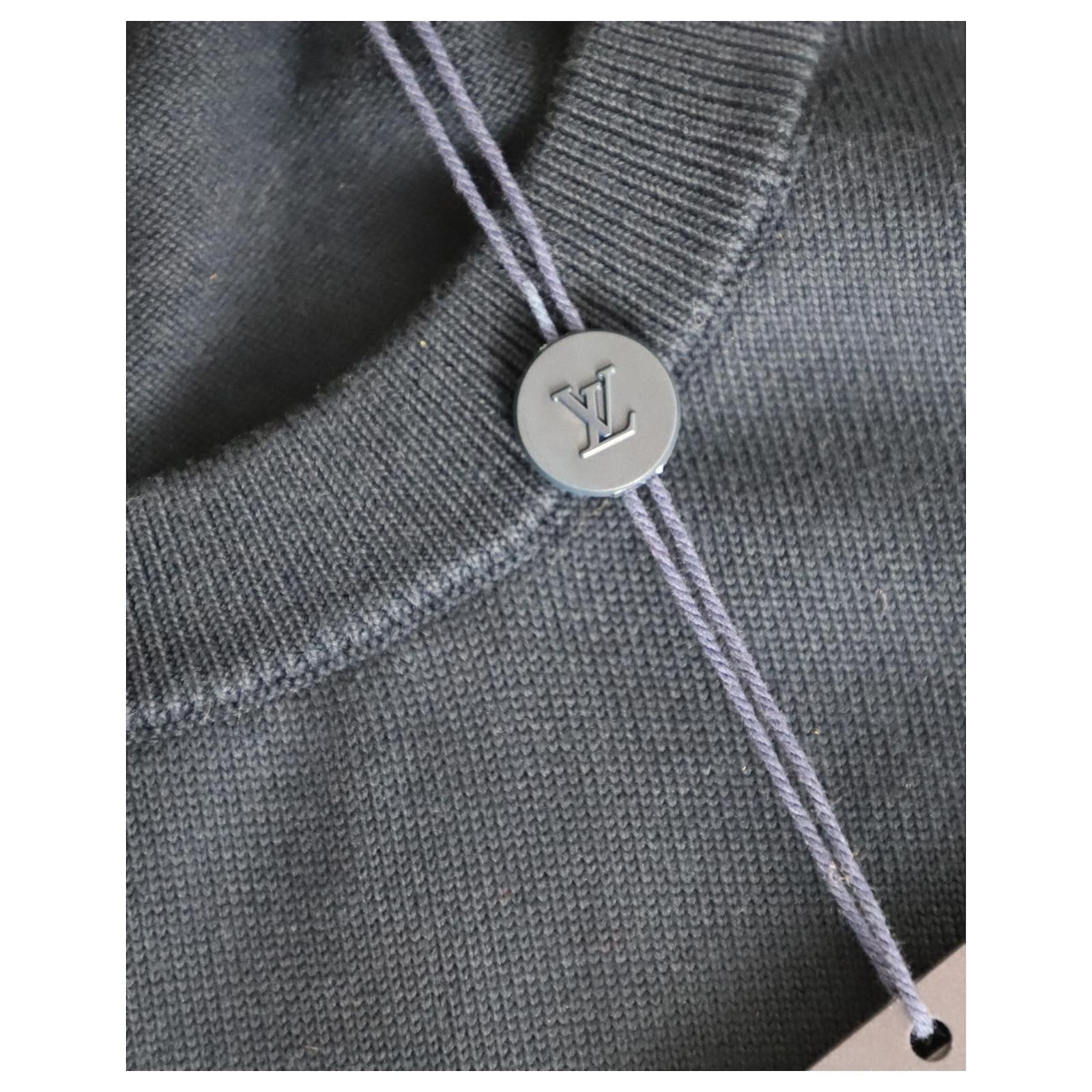 Louis Vuitton Navy Nigo Heart Intarsia T-Shirt – Savonches