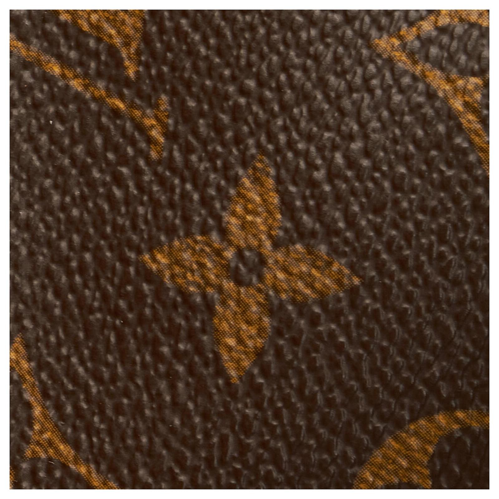 Louis Vuitton Brown Monogram Cruiser 40 Leather Cloth ref.877027