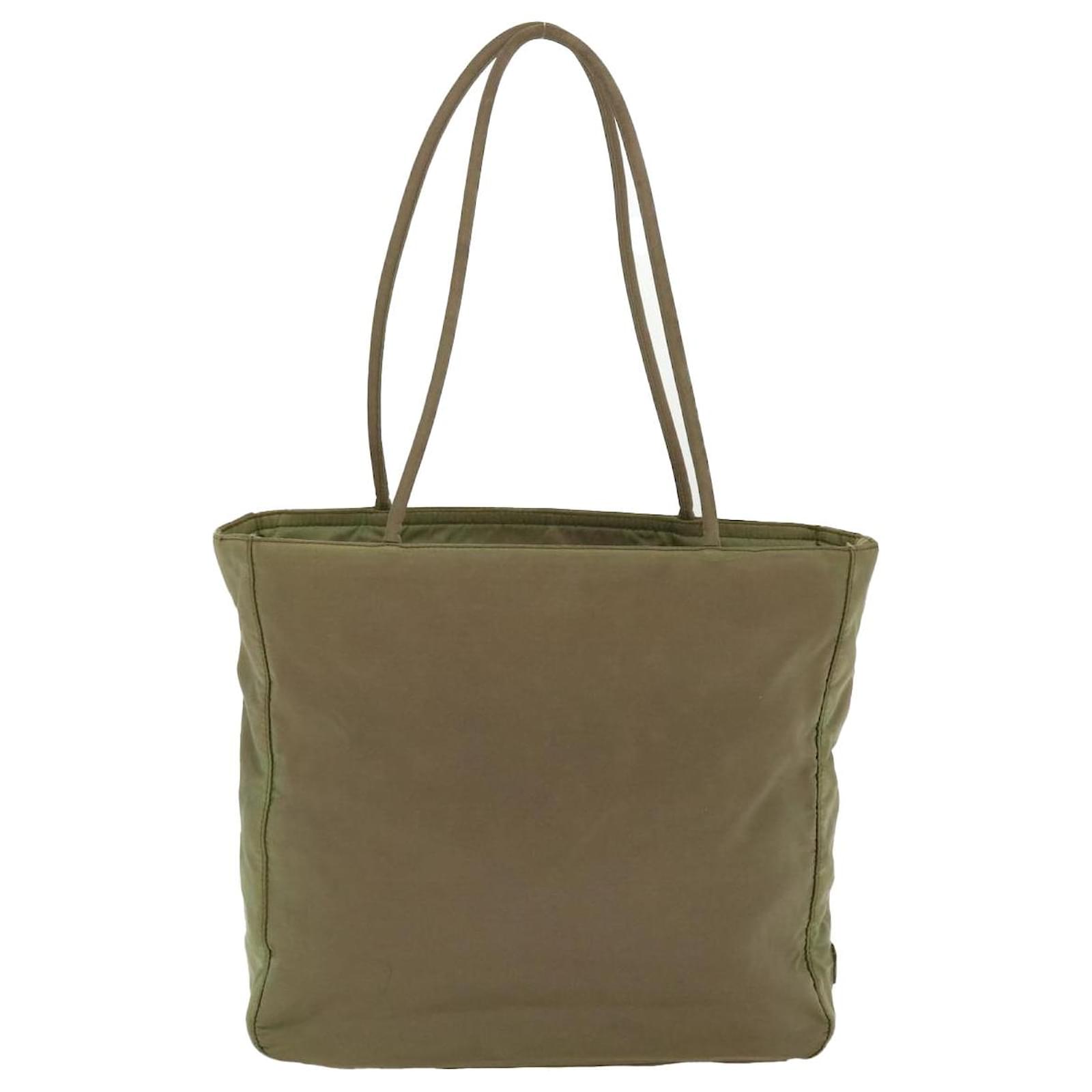 Prada on sale khaki bag