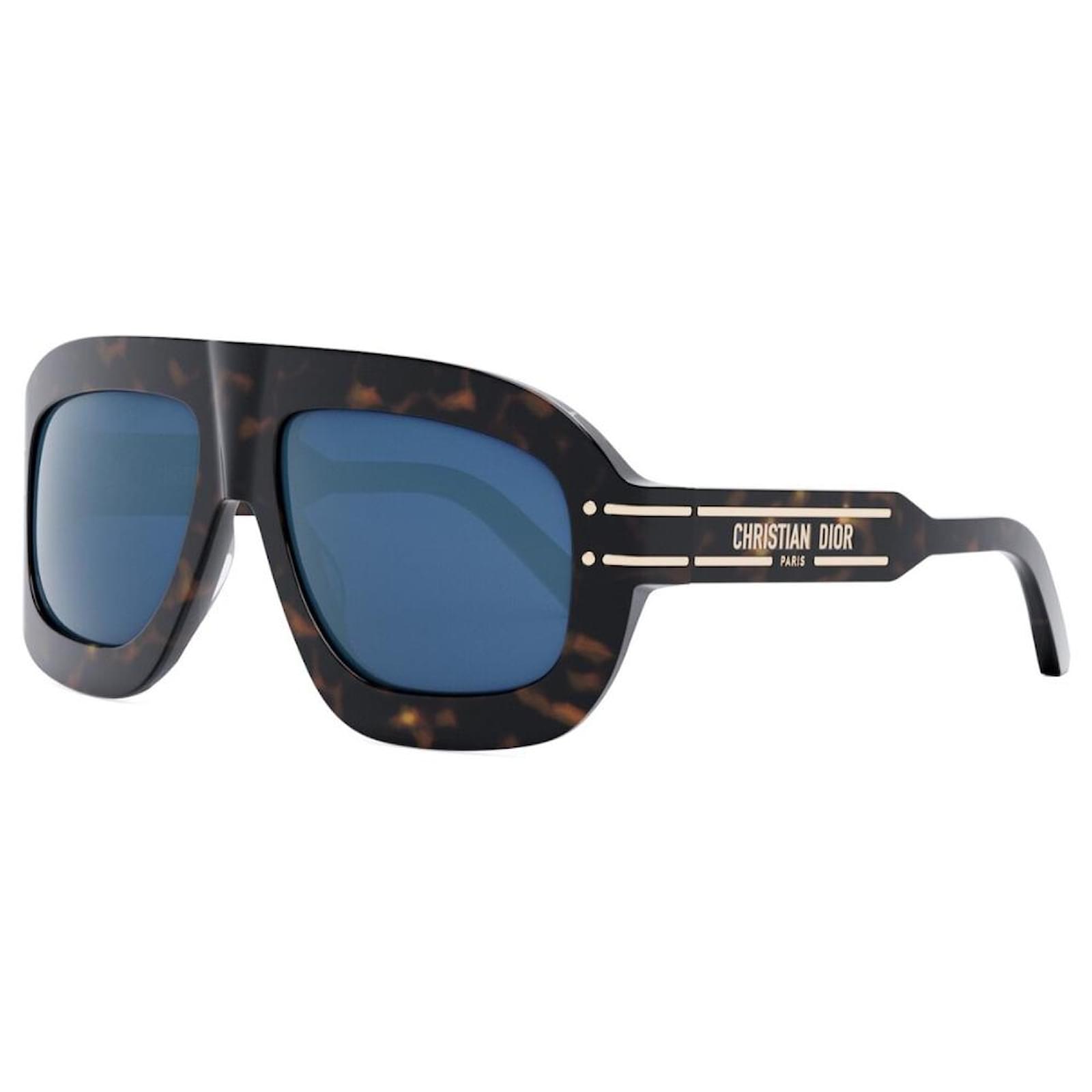 DiorSignature Metal Aviator Sunglasses