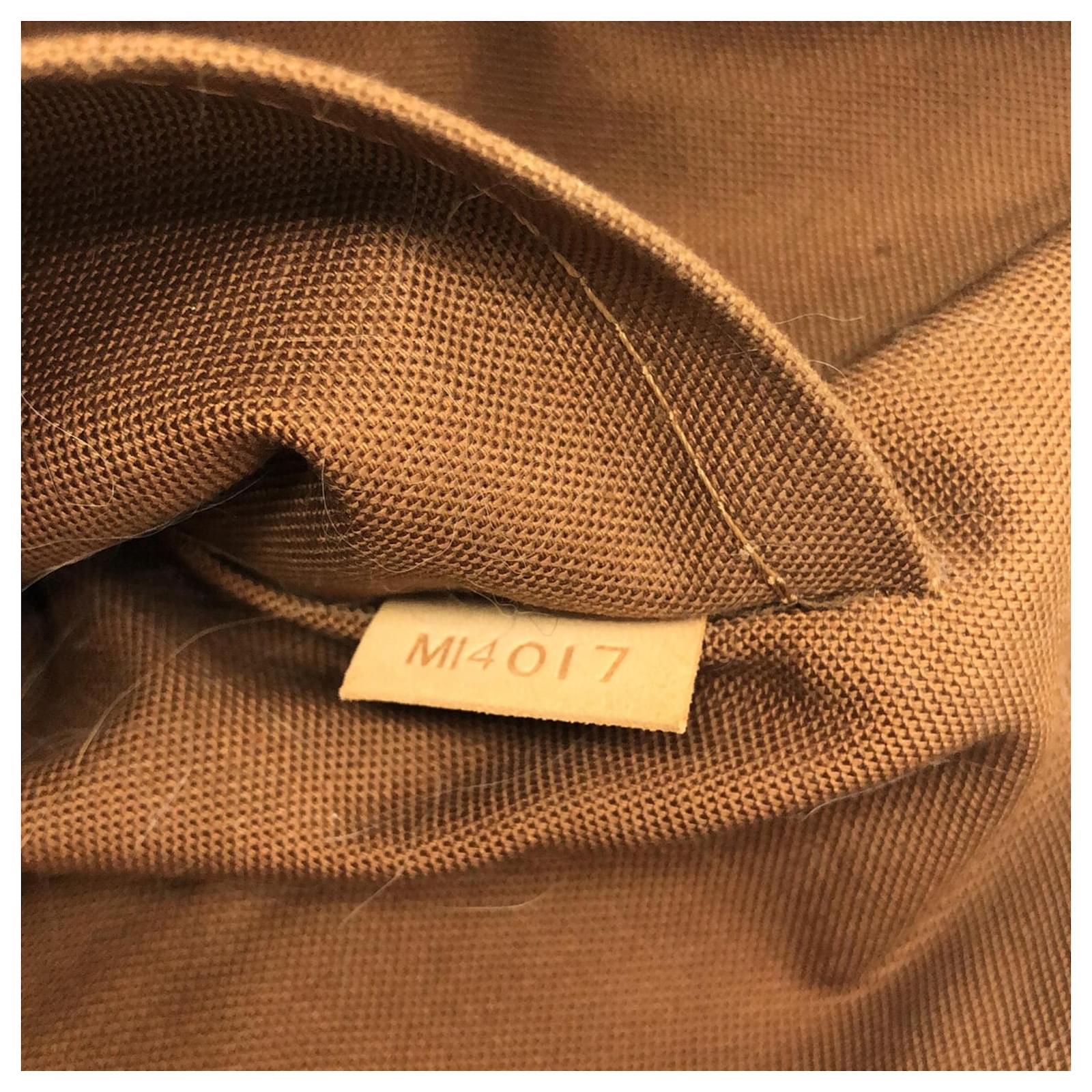 Louis Vuitton Brown Monogram Palermo GM Cloth ref.878802 - Joli Closet